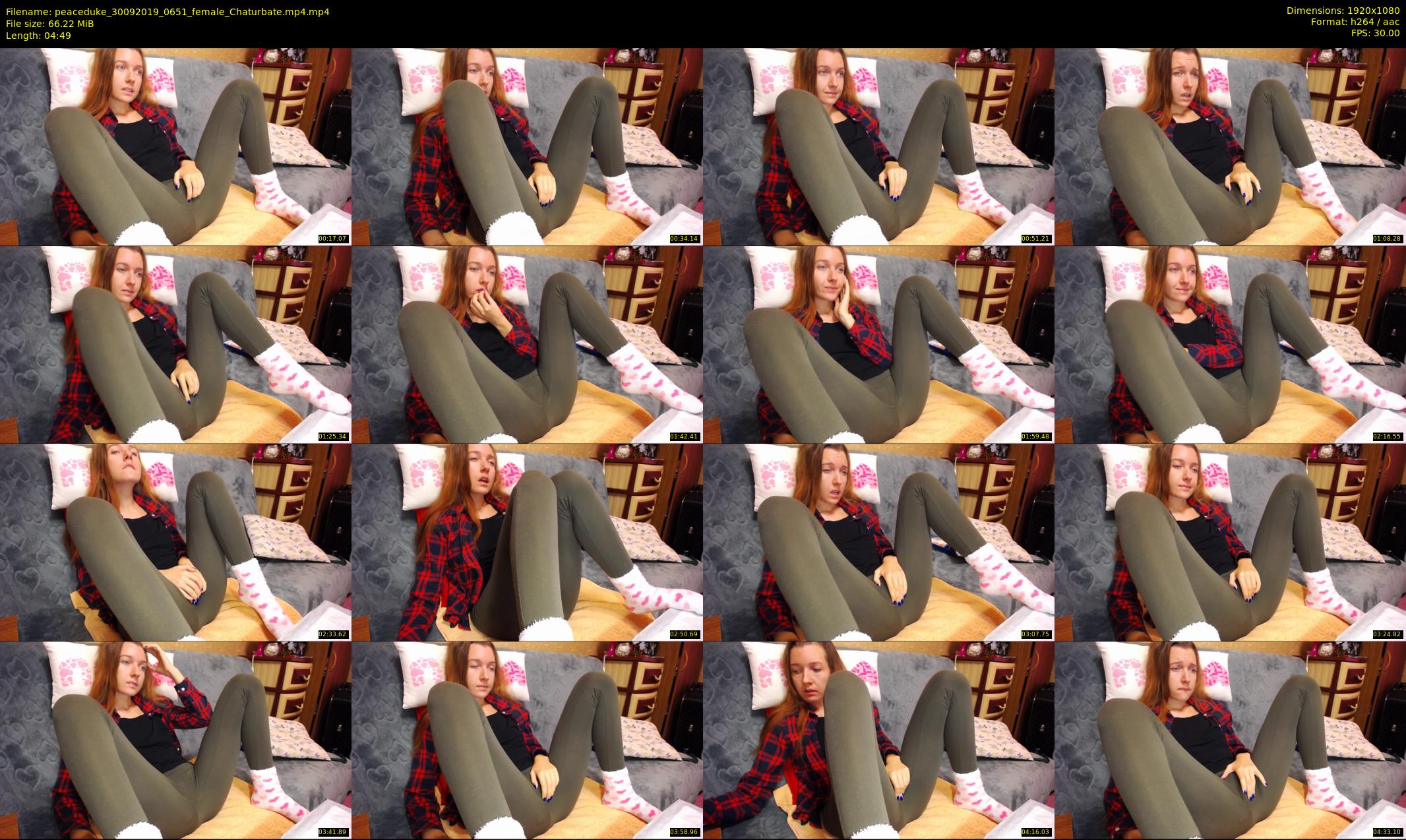 peaceduke — 5 minute Chaturbate female cam show recording, 1080p, Sep 30, 2019