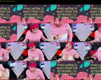 pyrowayne — 43 minute Chaturbate female cam show recording, 720p, Oct 1, 2019