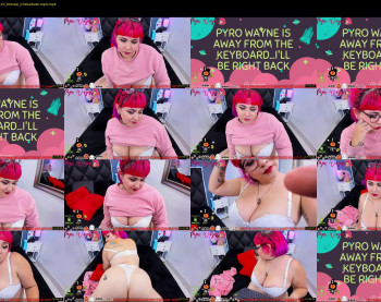 pyrowayne — 43 minute Chaturbate female cam show recording, 720p, Oct 1, 2019