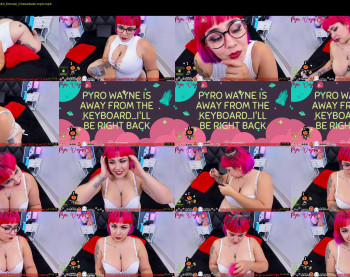 pyrowayne — 43 minute Chaturbate female cam show recording, 720p, Sep 30, 2019