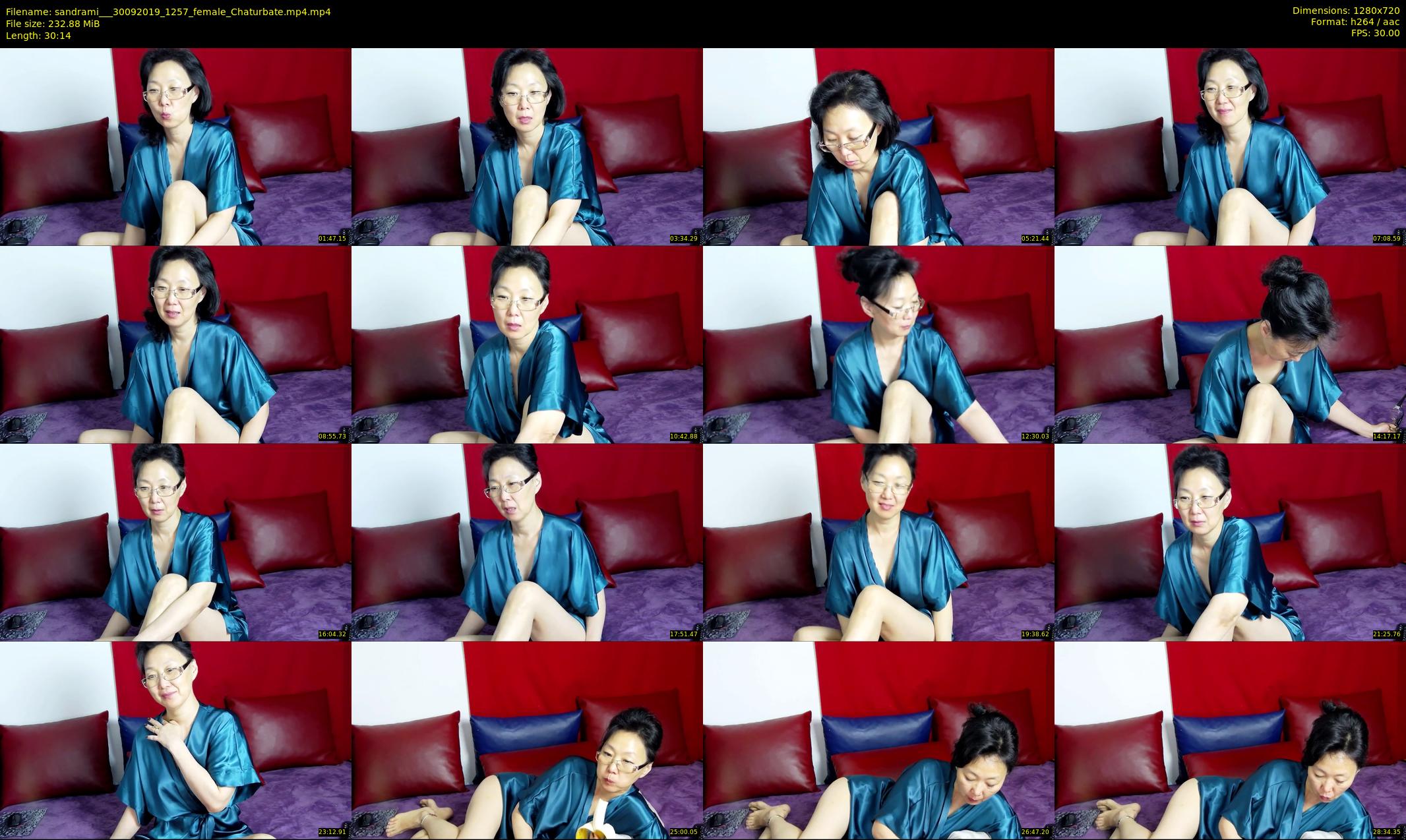 sandrami__ — 31 minute Chaturbate female cam show recording, 720p, Sep 30, 2019