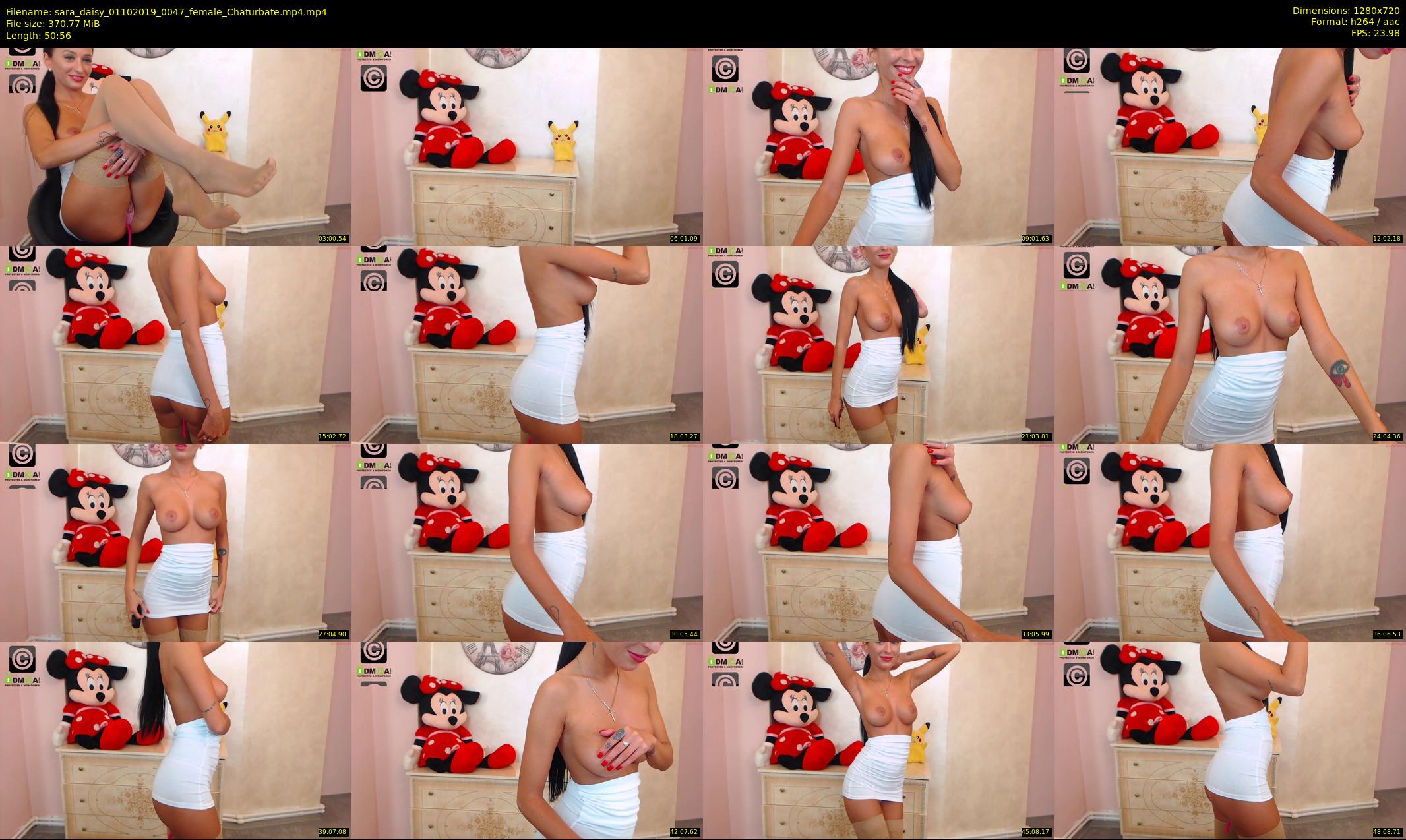 sara_daisy — 51 minute Chaturbate female cam show recording, 720p, Oct 1, 2019