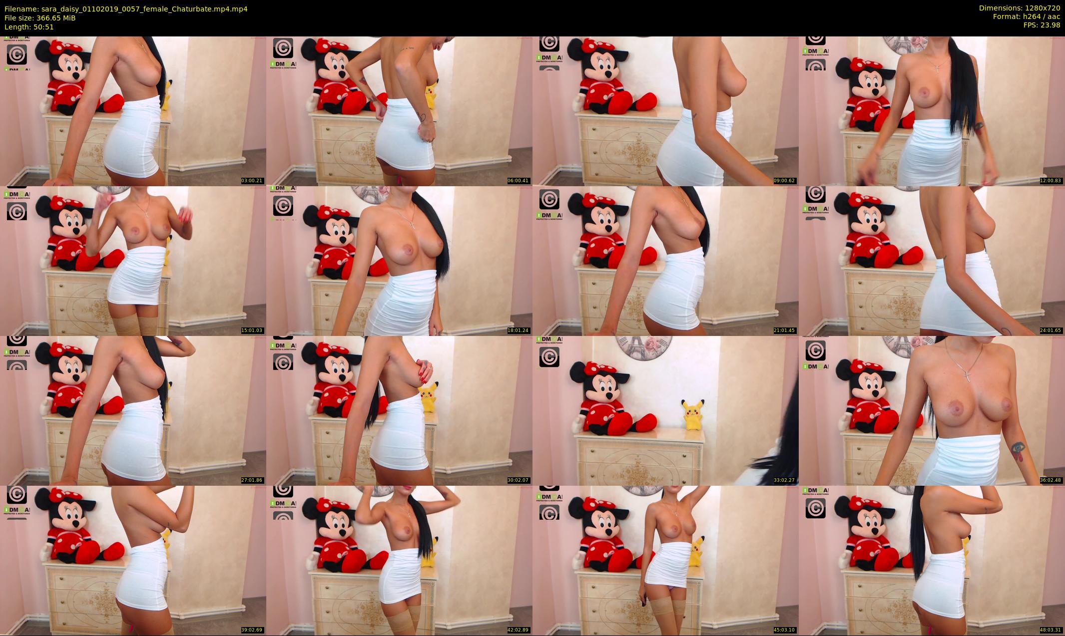sara_daisy — 51 minute Chaturbate female cam show recording, 720p, Oct 1, 2019