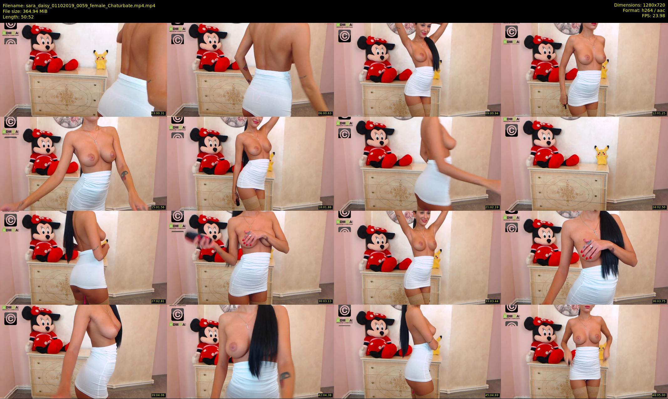 sara_daisy — 51 minute Chaturbate female cam show recording, 720p, Oct 1, 2019