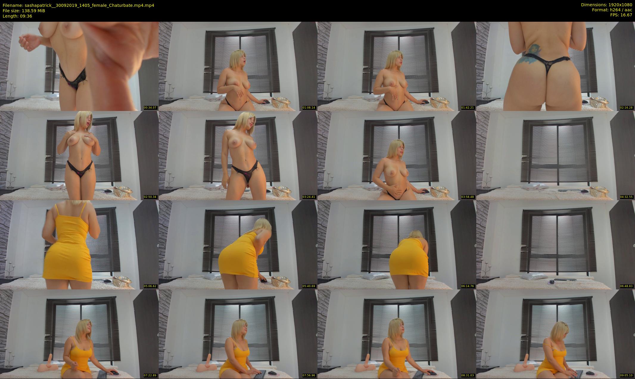sashapatrick_ — 10 minute Chaturbate female cam show recording, 1080p, Sep 30, 2019