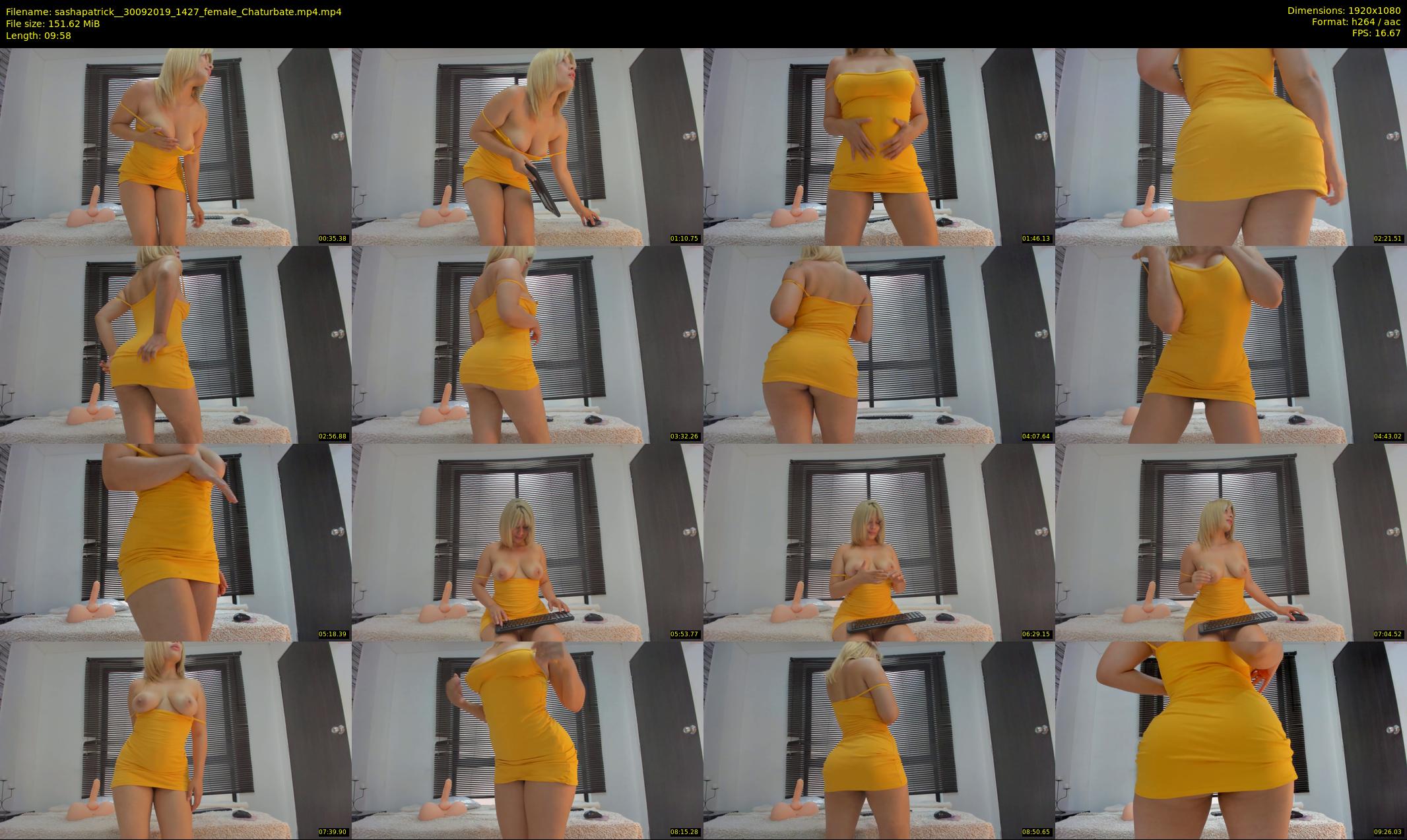 sashapatrick_ — 10 minute Chaturbate female cam show recording, 1080p, Sep 30, 2019