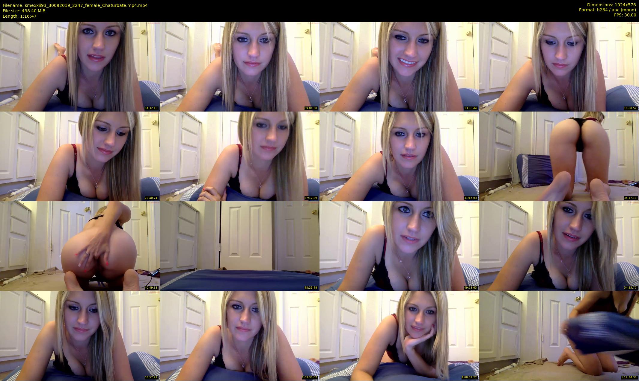 smexxii93 — 77 minute Chaturbate female cam show recording, 480p, Sep 30, 2019