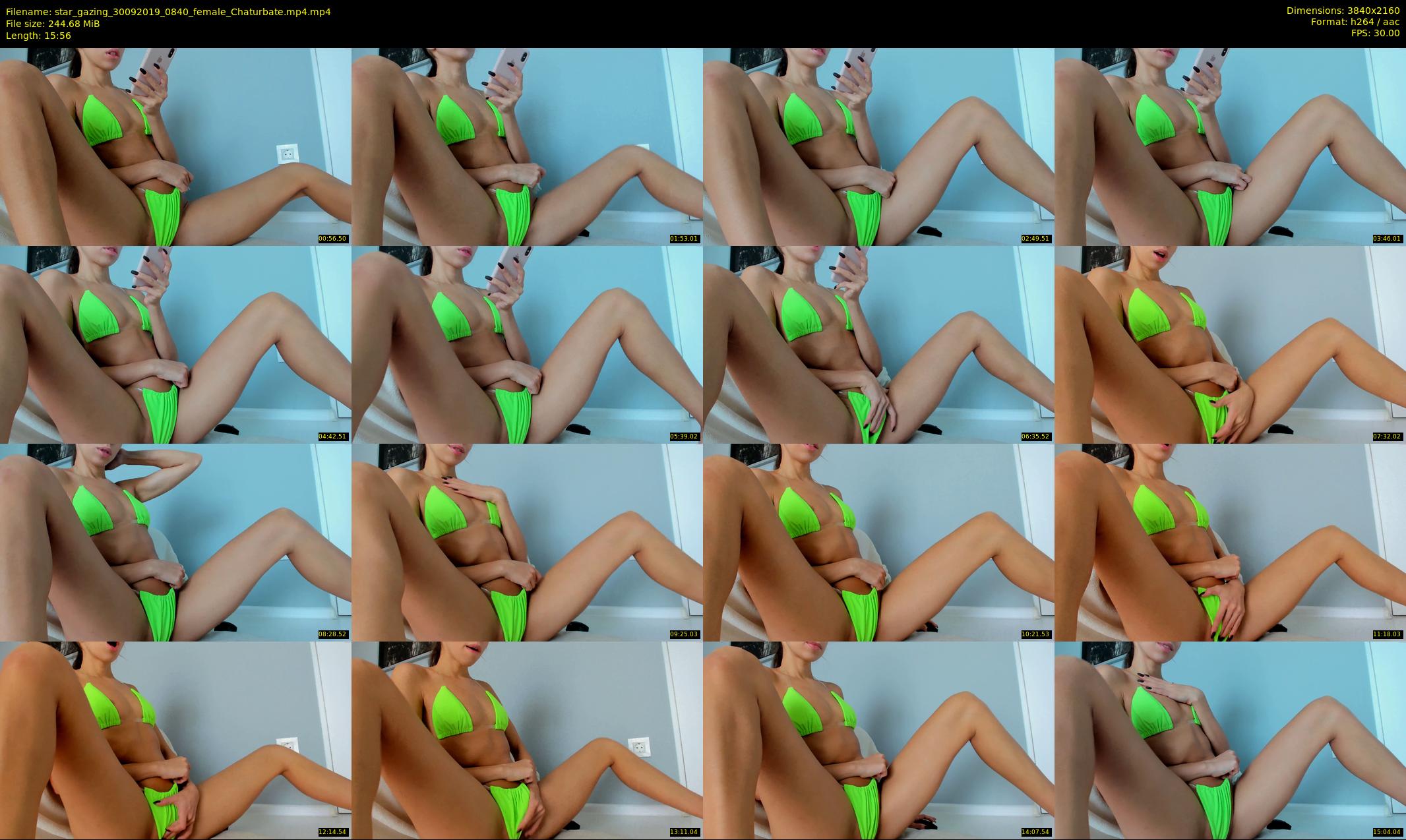 star_gazing — 16 minute Chaturbate female cam show recording, 4K, Sep 30, 2019
