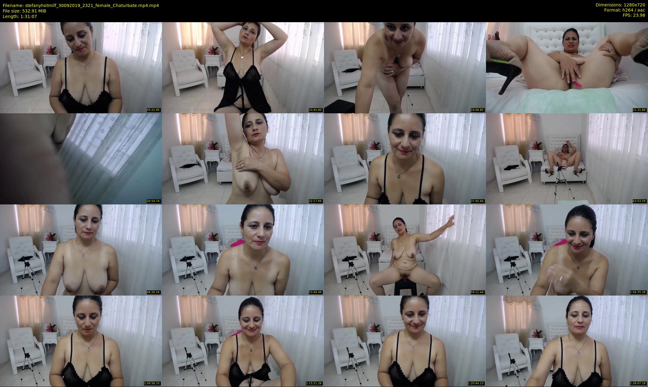 stefanyhotmilf — 92 minute Chaturbate female cam show recording, 720p, Sep 30, 2019
