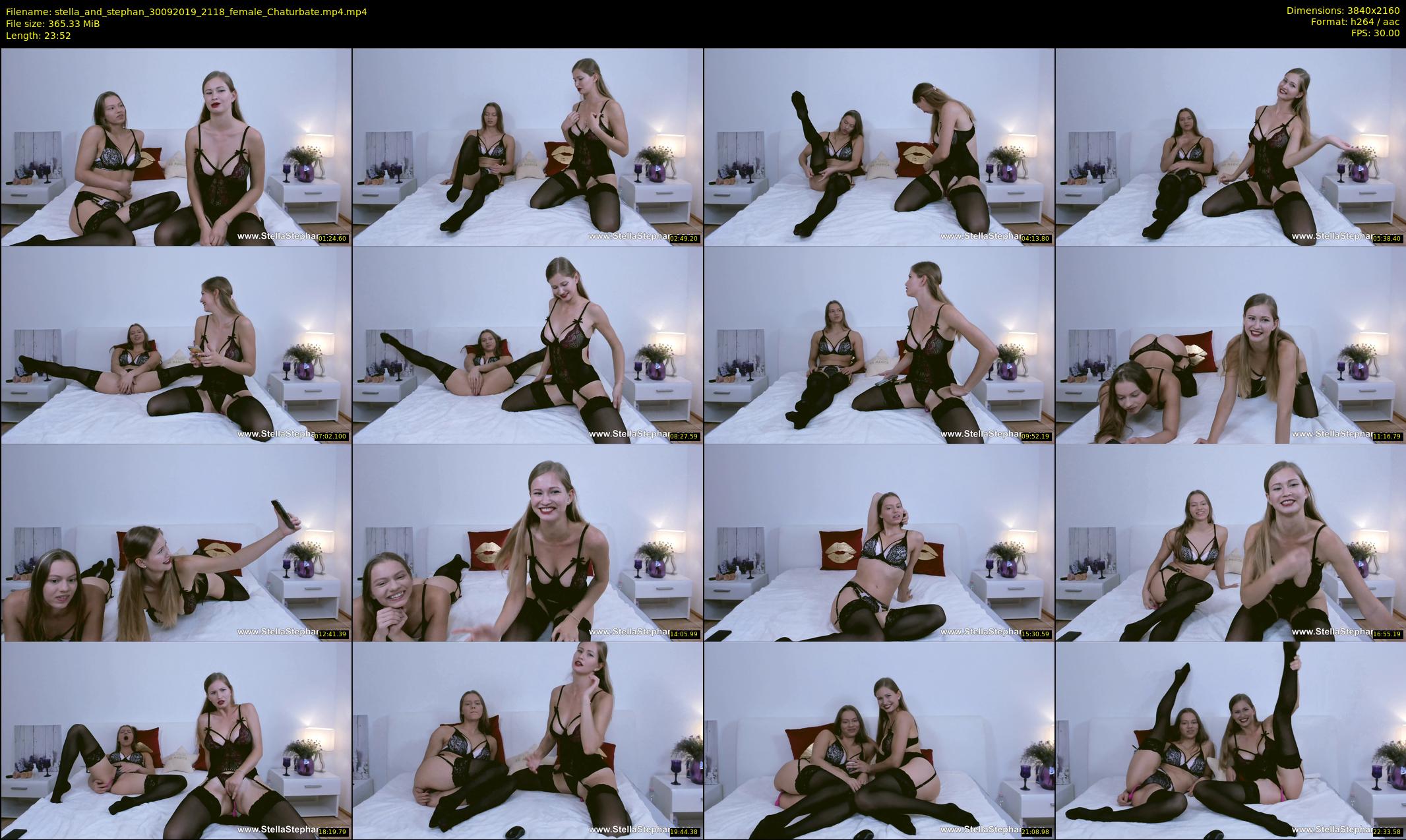 stella_and_stephan — 24 minute Chaturbate couple cam show recording, 4K, Sep 30, 2019