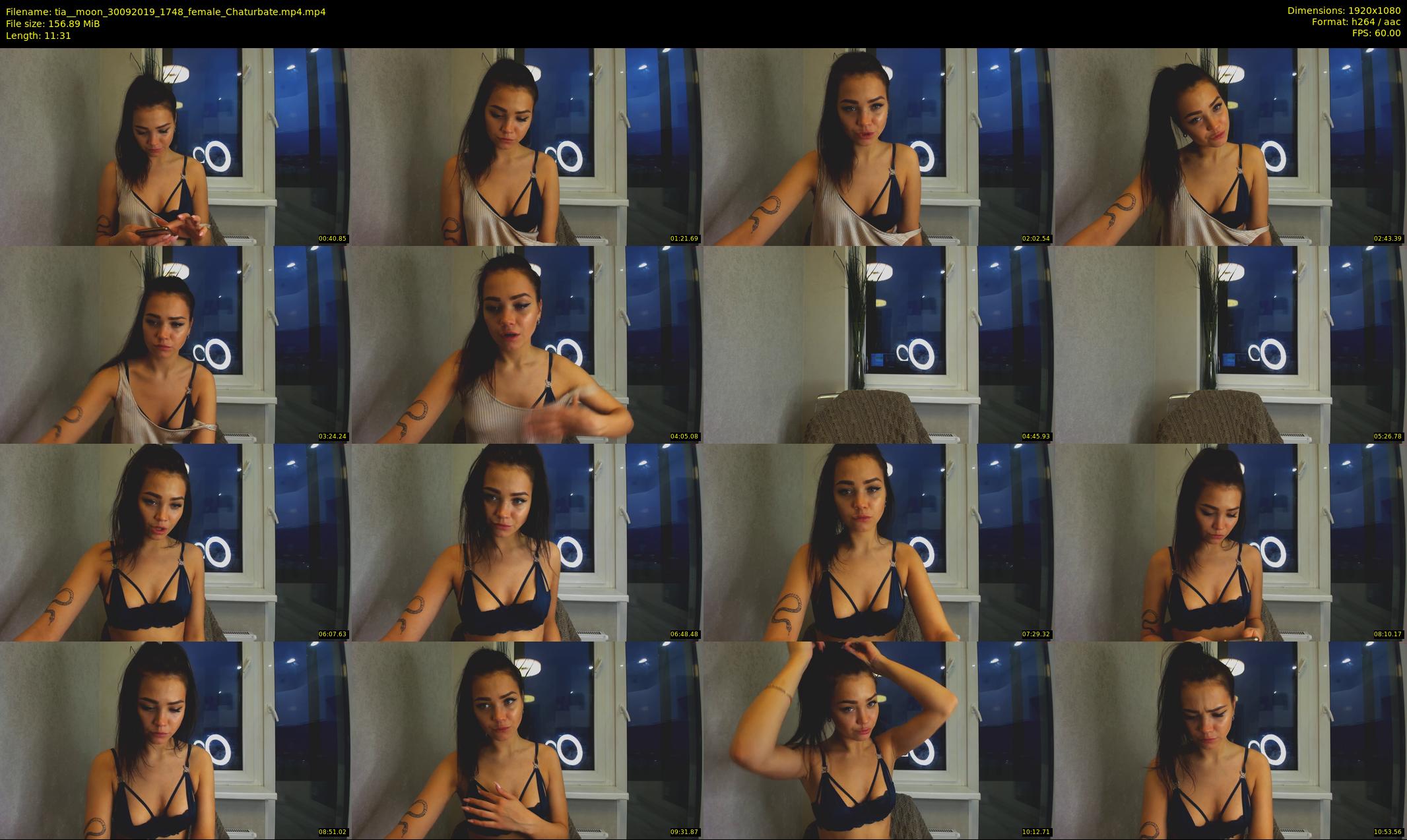 tia__moon — 12 minute Chaturbate female cam show recording, 1080p, Sep 30, 2019