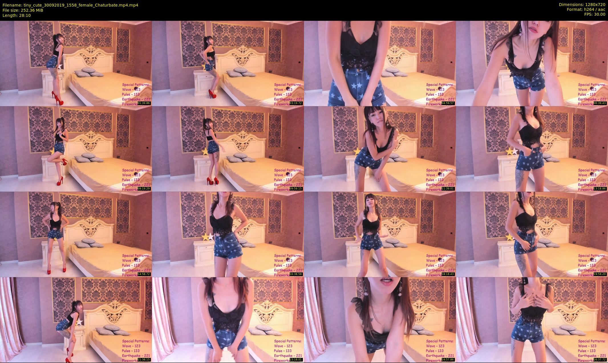 tiny_cute — 29 minute Chaturbate female cam show recording, 720p, Sep 30, 2019