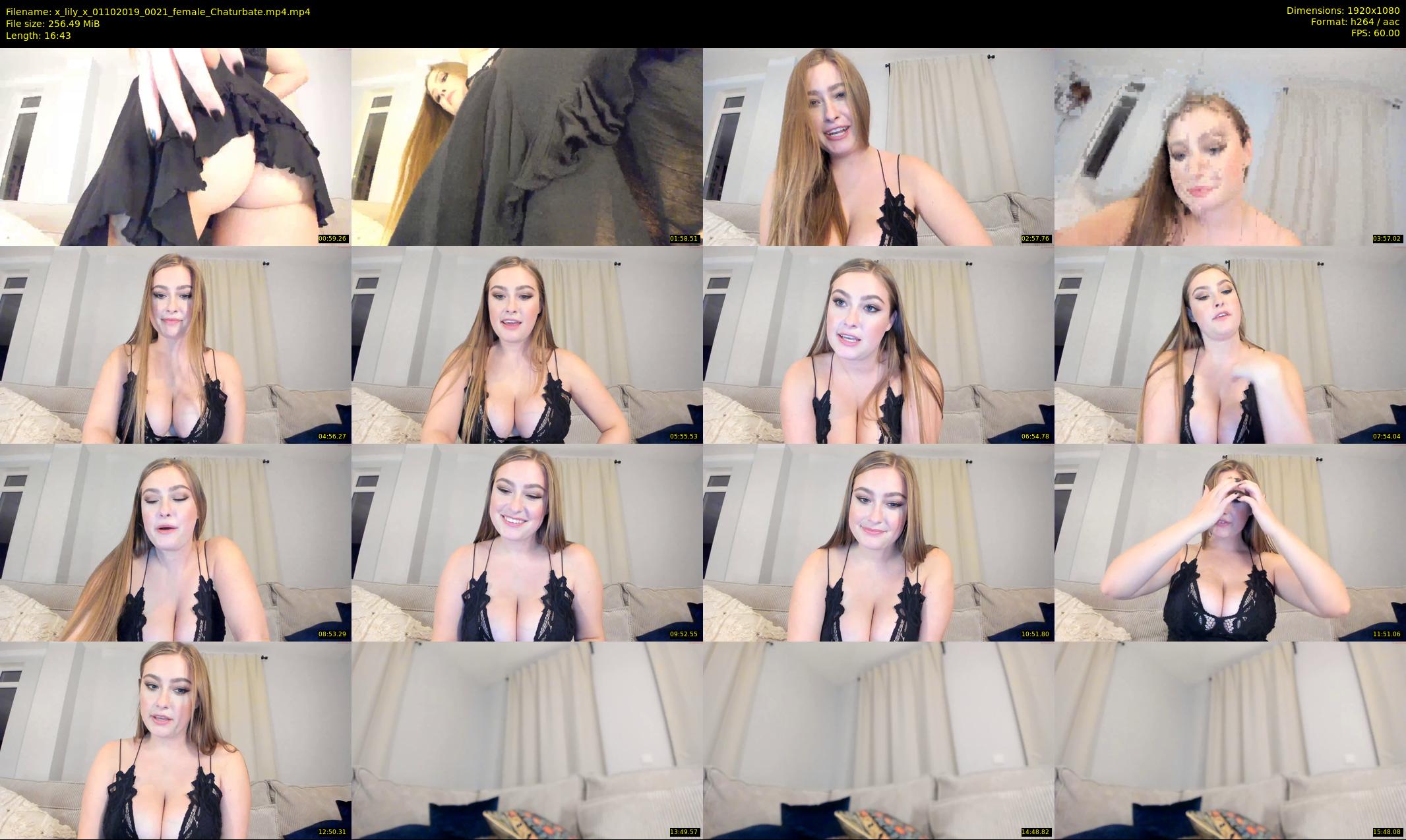x_lily_x — 17 minute Chaturbate female cam show recording, 1080p, Oct 1, 2019