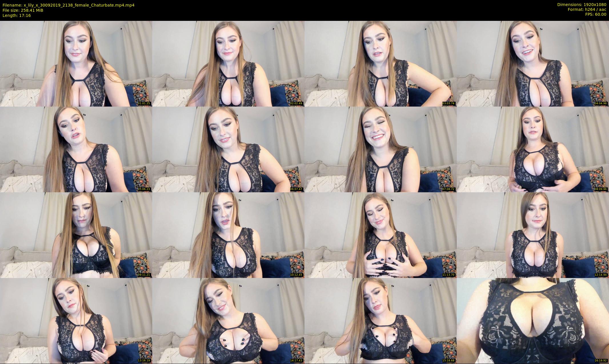 x_lily_x — 18 minute Chaturbate female cam show recording, 1080p, Sep 30, 2019
