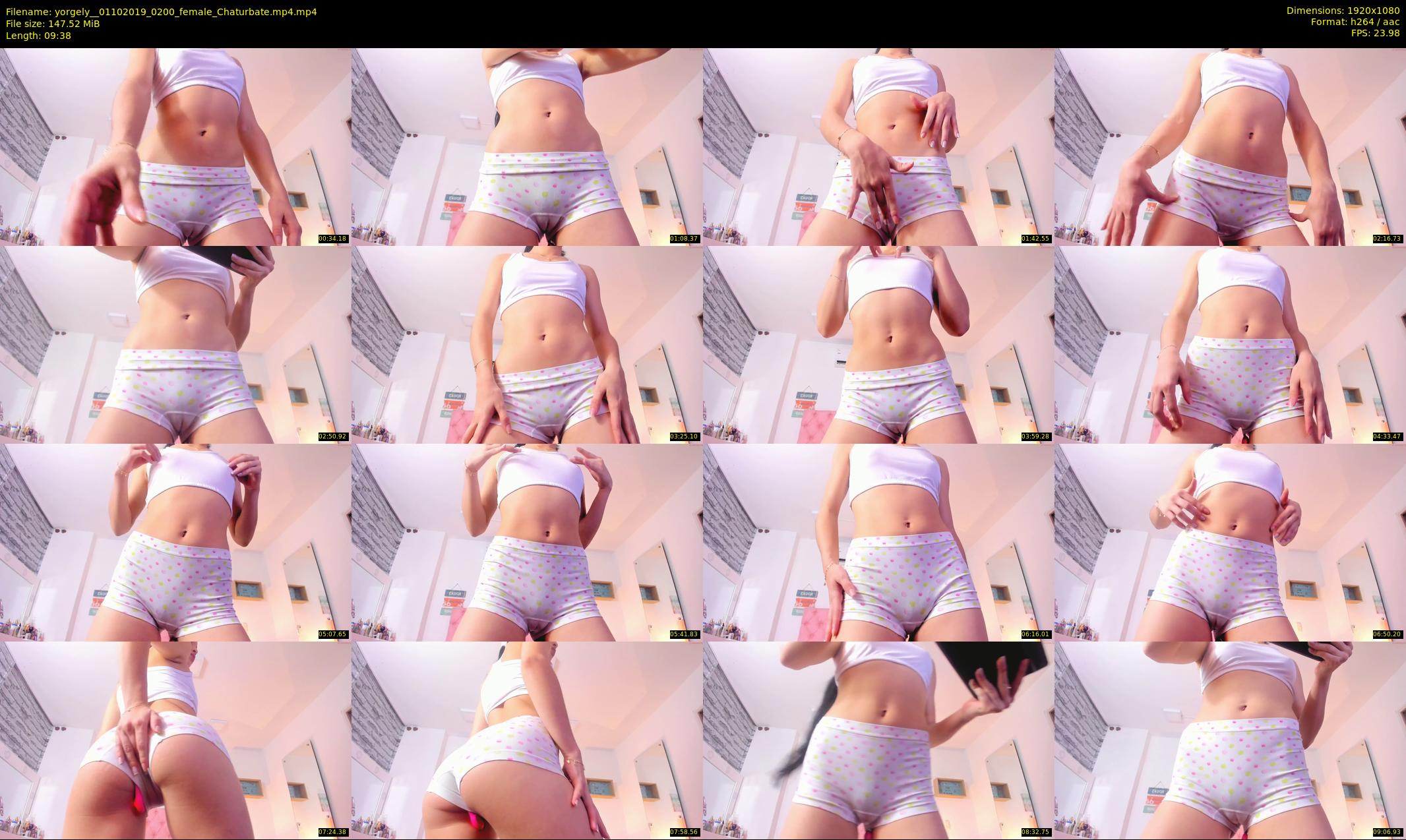 yorgely_ — 10 minute Chaturbate female cam show recording, 1080p, Oct 1, 2019