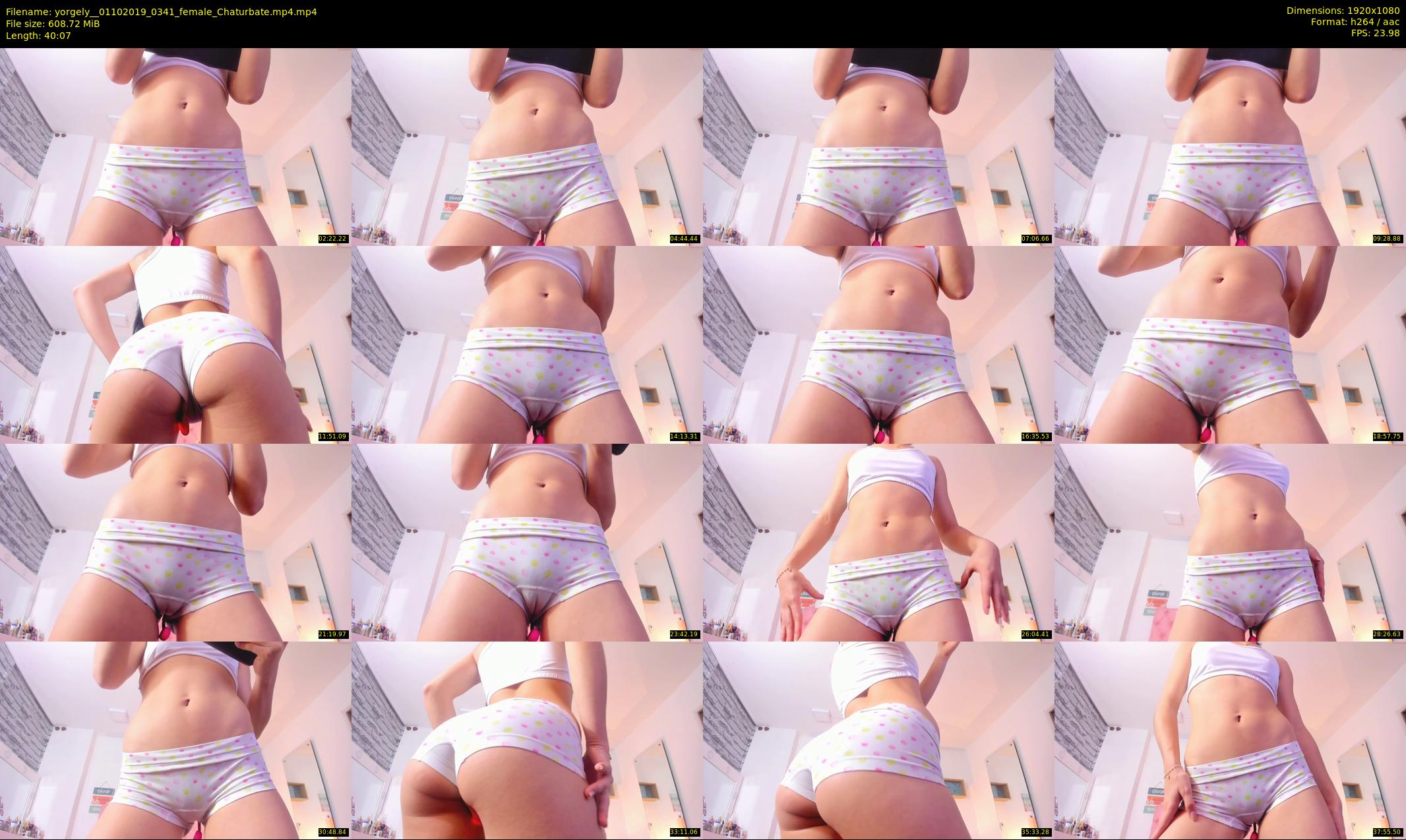 yorgely_ — 41 minute Chaturbate female cam show recording, 1080p, Oct 1, 2019