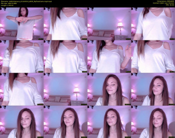 AddictiveLara — 121 minute MyFreeCams cam show recording, 480p, Oct 1, 2019