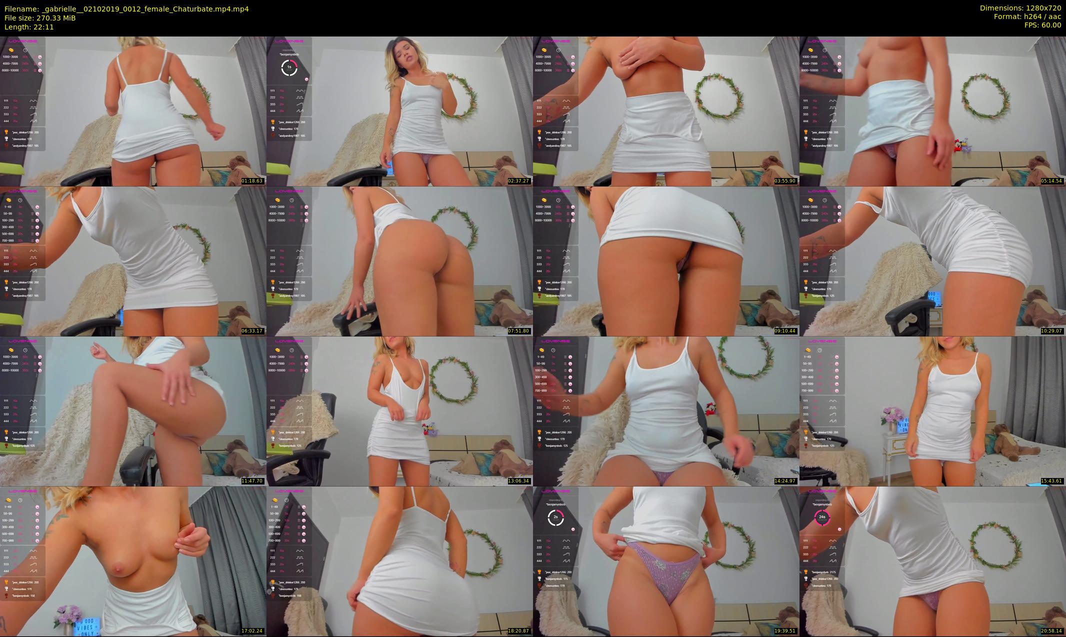 _gabrielle_ — 23 minute Chaturbate female cam show recording, 720p, Oct 2, 2019