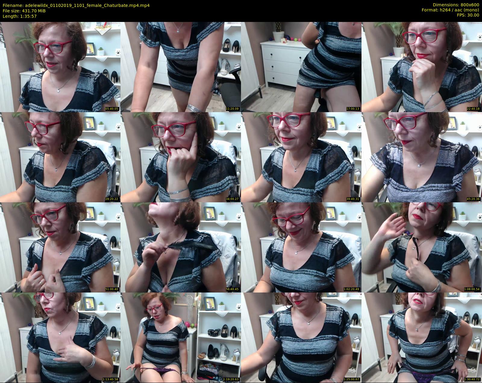 adelewildx — 96 minute Chaturbate female cam show recording, 480p, Oct 1, 2019