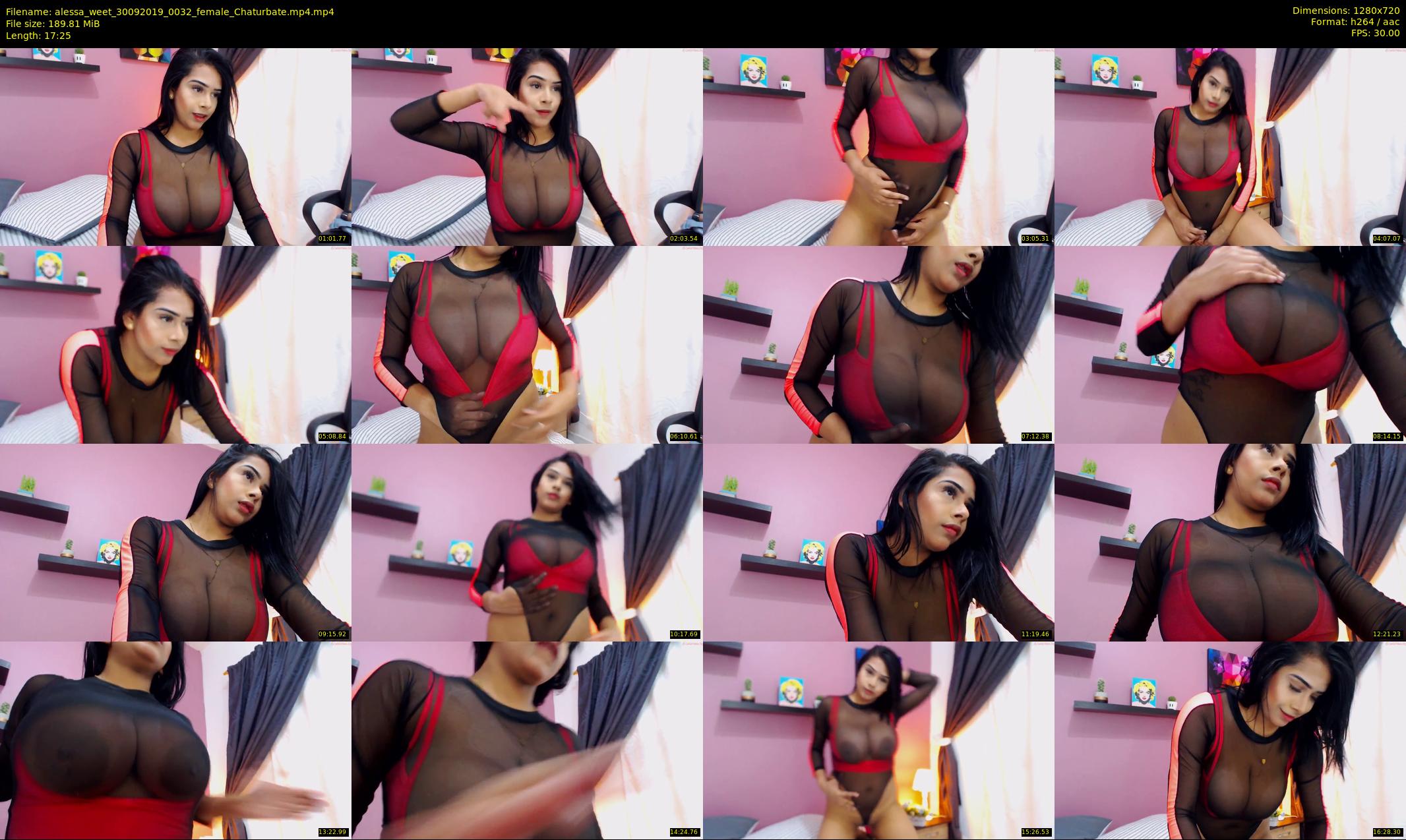 alessa_weet — 18 minute Chaturbate female cam show recording, 720p, Sep 30, 2019