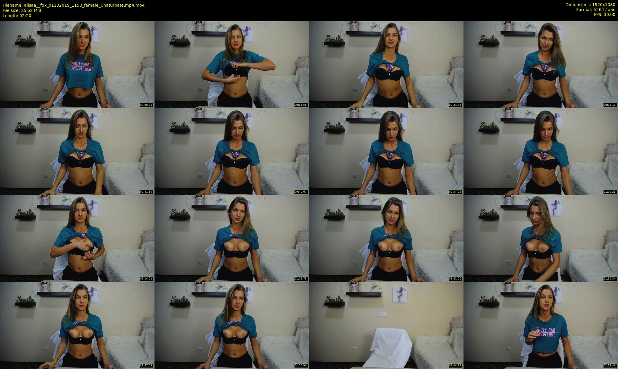 alisaa__fox — 3 minute Chaturbate female cam show recording, 1080p, Oct 1, 2019