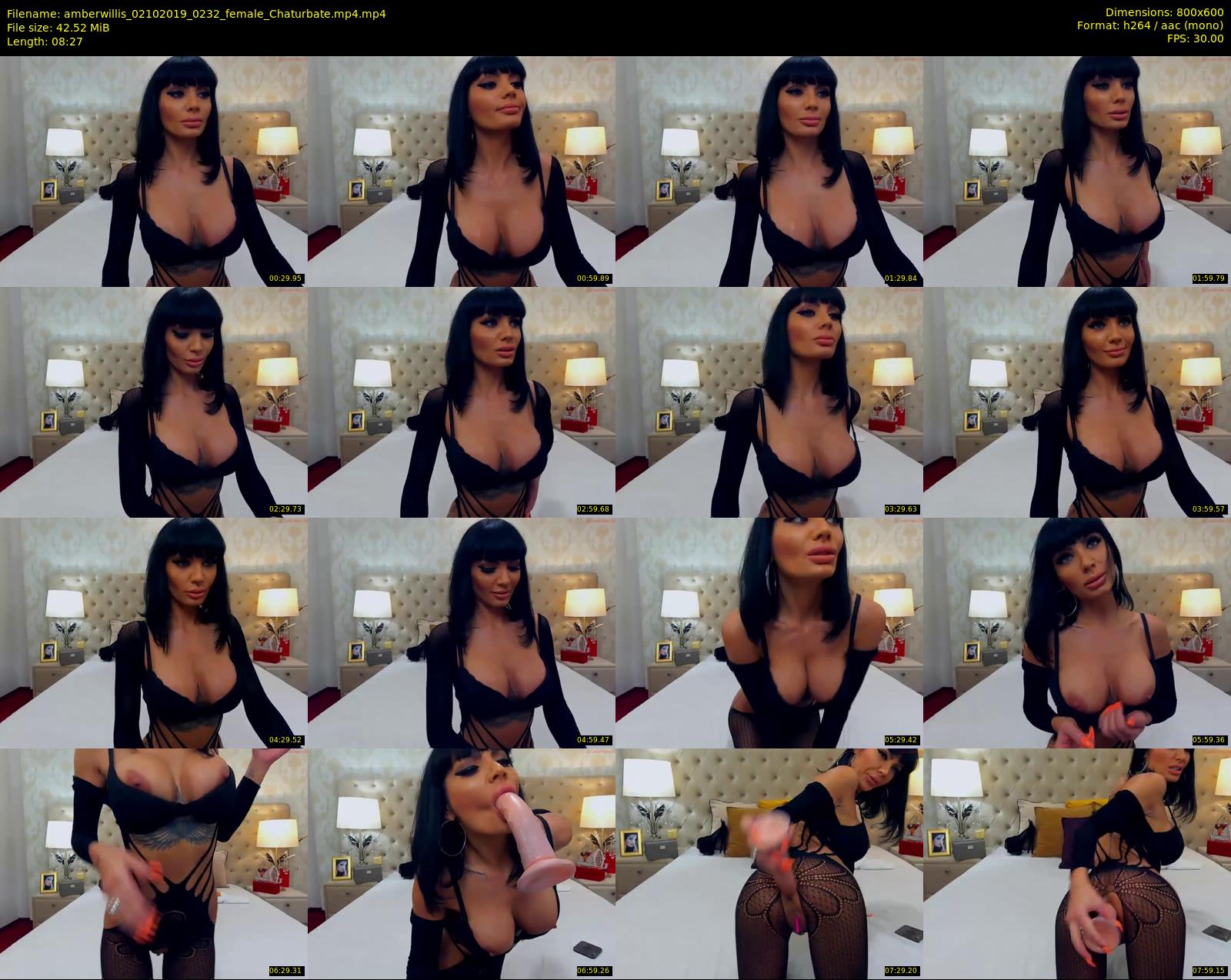 amberwillis — 9 minute Chaturbate female cam show recording, 480p, Oct 2, 2019