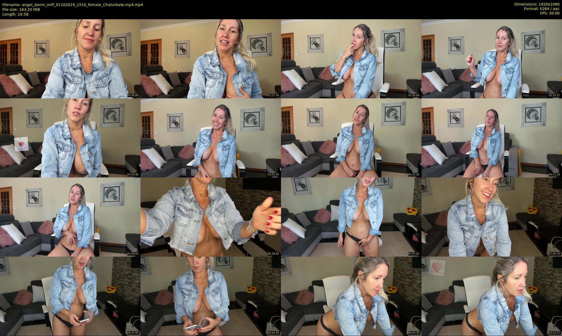 angel_danm_milf — 11 minute Chaturbate female cam show recording, 1080p, Oct 1, 2019