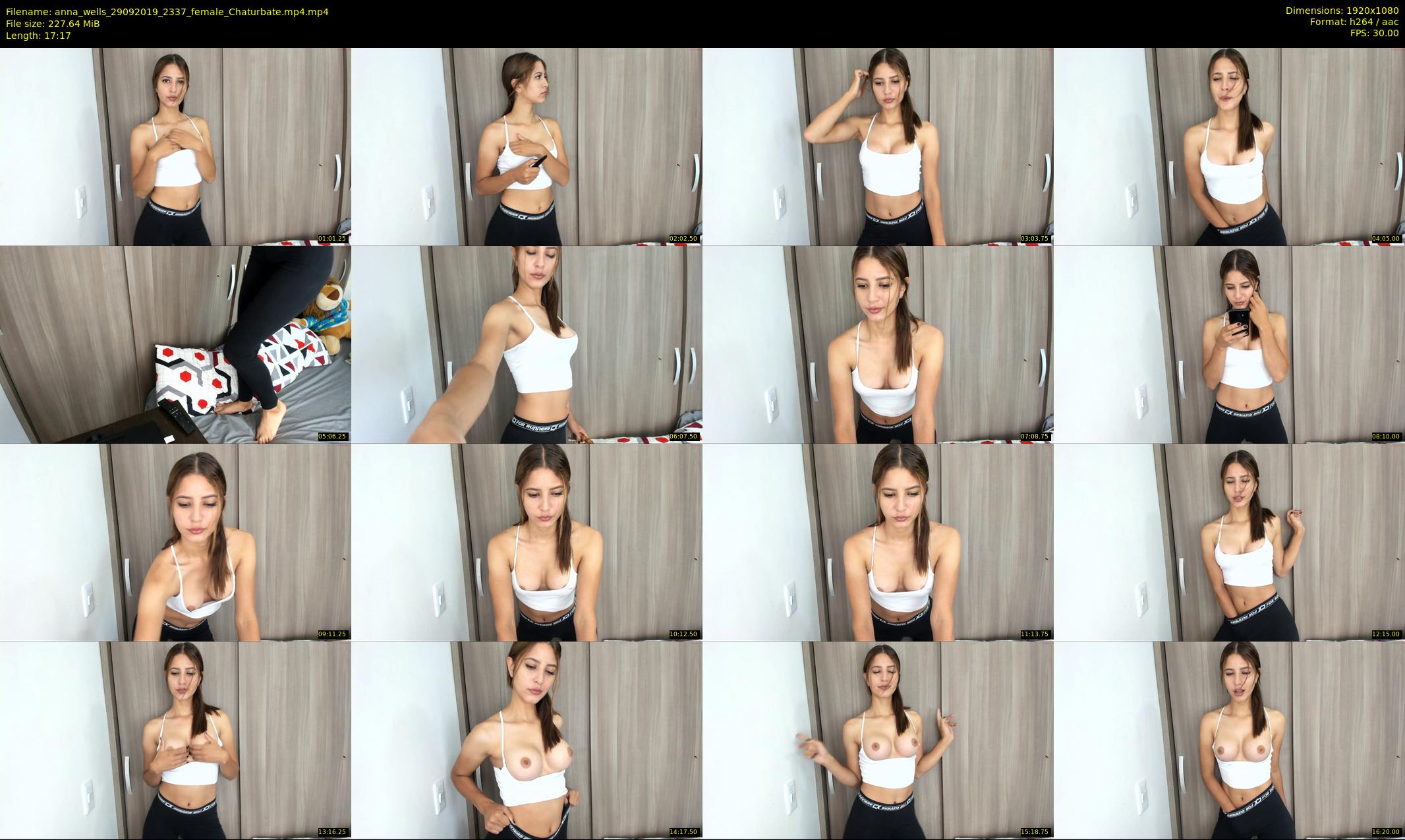 anna_wells — 18 minute Chaturbate female cam show recording, 1080p, Sep 29, 2019