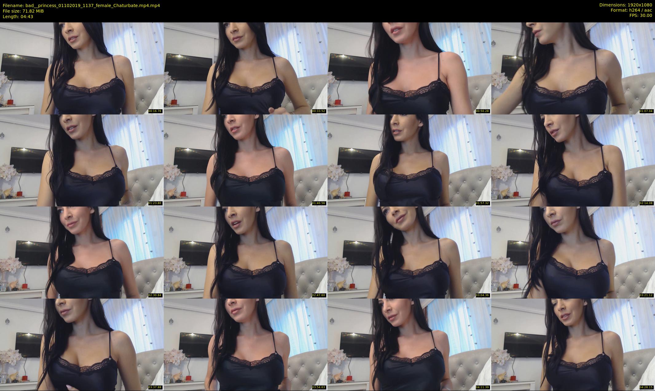 bad__princess — 5 minute Chaturbate female cam show recording, 1080p, Oct 1, 2019