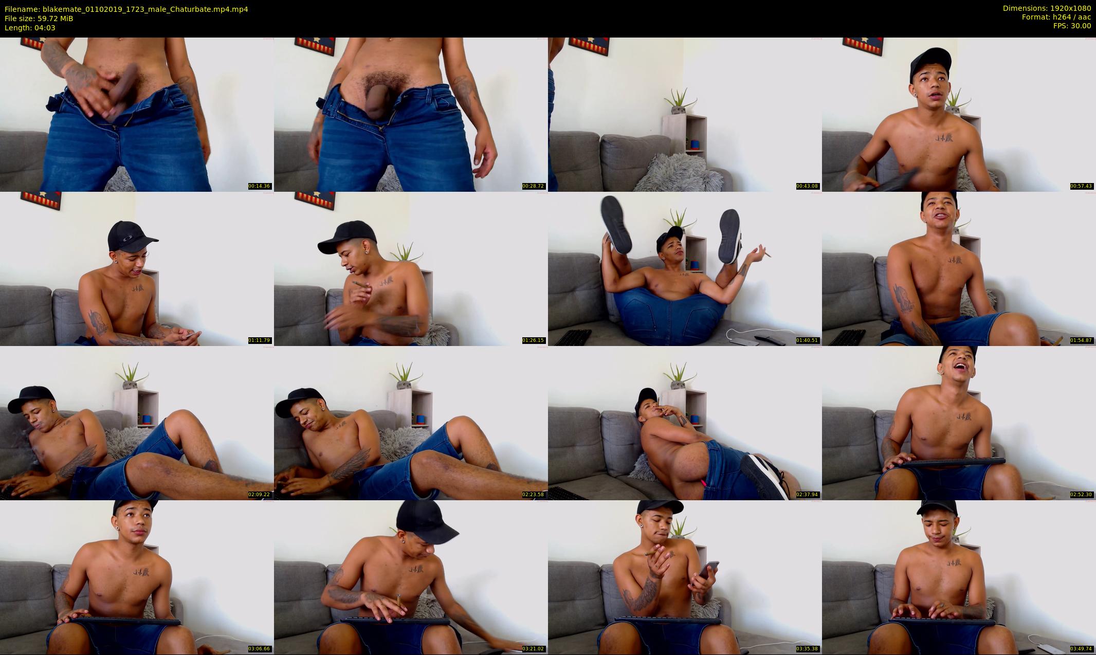 blakemate — 5 minute Chaturbate male cam show recording, 1080p, Oct 1, 2019