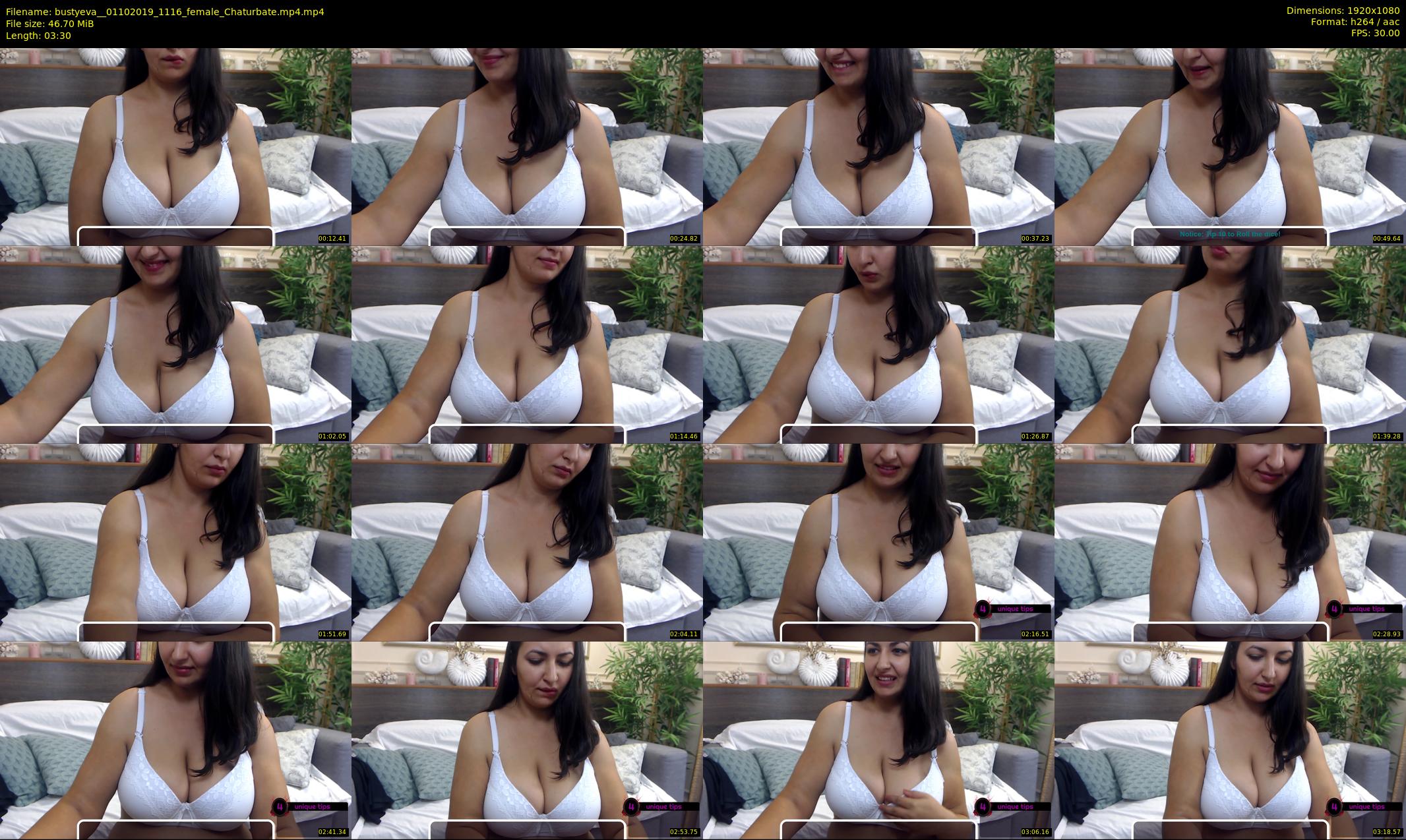 bustyeva_ — 4 minute Chaturbate female cam show recording, 1080p, Oct 1, 2019