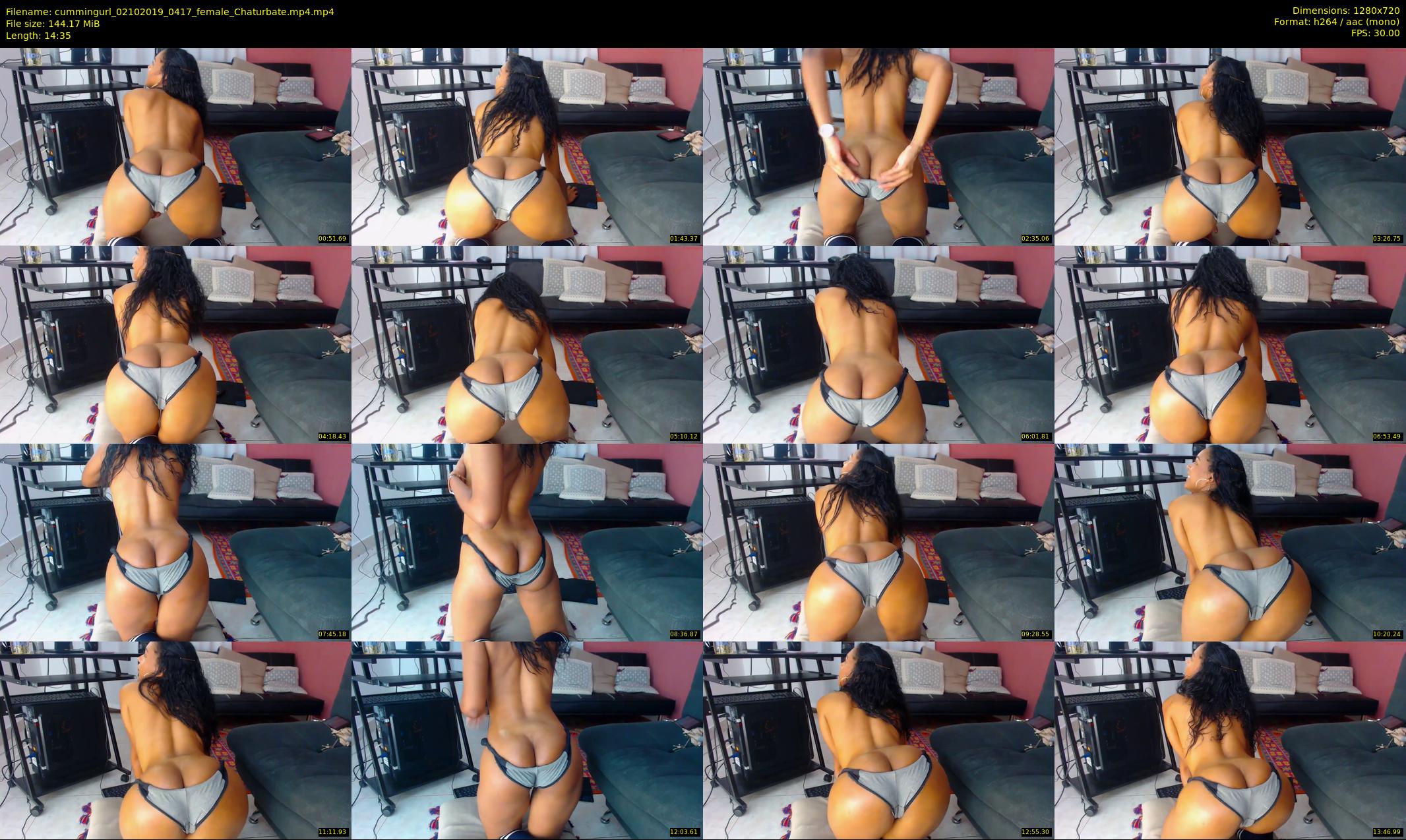 cummingurl — 15 minute Chaturbate couple cam show recording, 720p, Oct 2, 2019