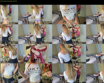 cutiepainter — 153 minute Chaturbate female cam show recording, 720p, Oct 1, 2019