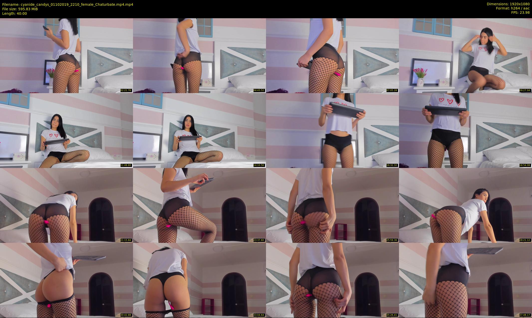 cyanide_candys — 40 minute Chaturbate female cam show recording, 1080p, Oct 1, 2019