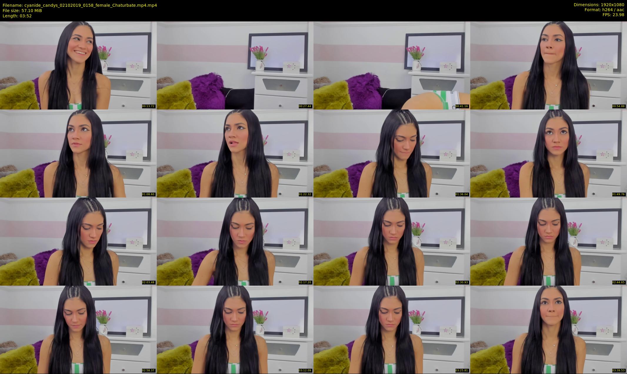 cyanide_candys — 4 minute Chaturbate female cam show recording, 1080p, Oct 2, 2019