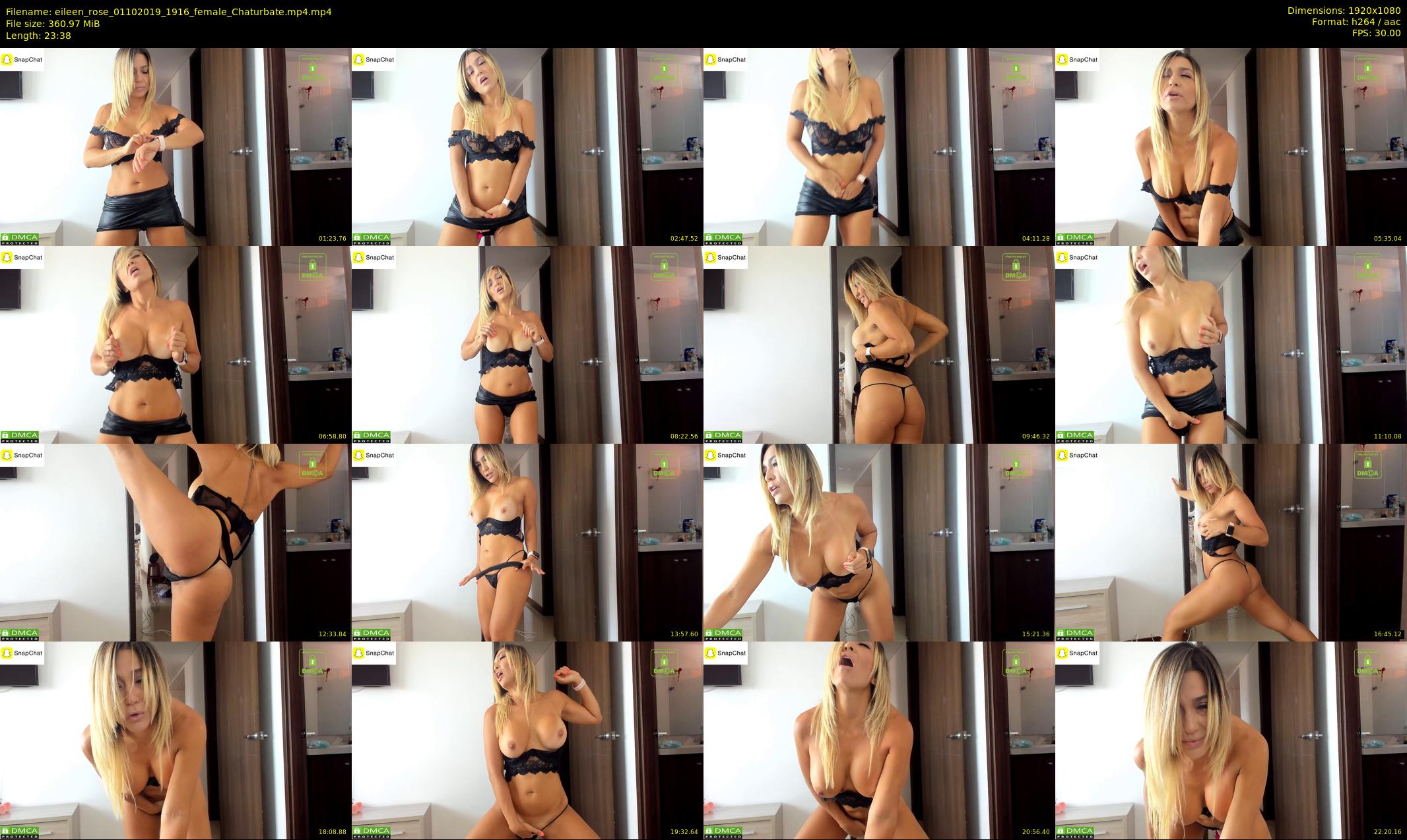 eileen_rose — 24 minute Chaturbate female cam show recording, 1080p, Oct 1, 2019