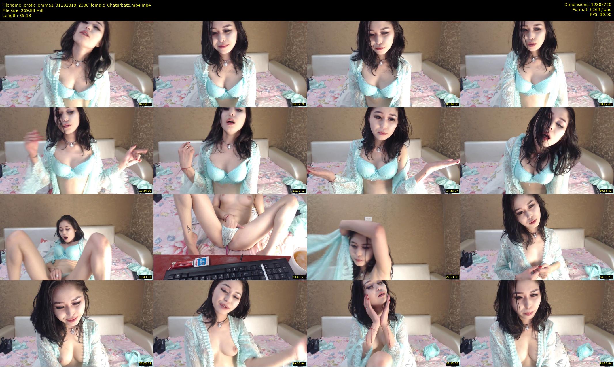 erotic_emma1 — 36 minute Chaturbate female cam show recording, 720p, Oct 1, 2019