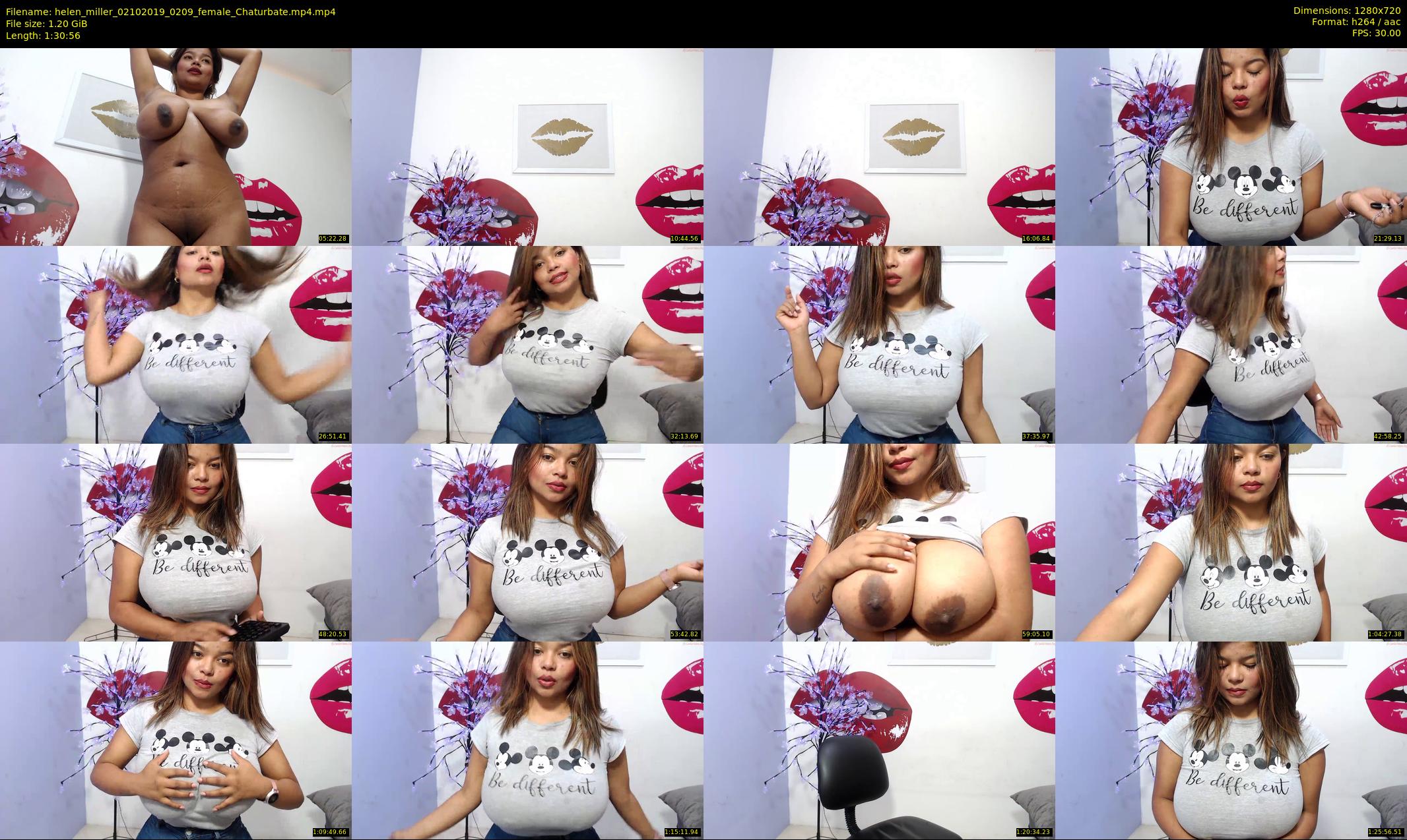 helen_miller — 91 minute Chaturbate female cam show recording, 720p, Oct 2, 2019