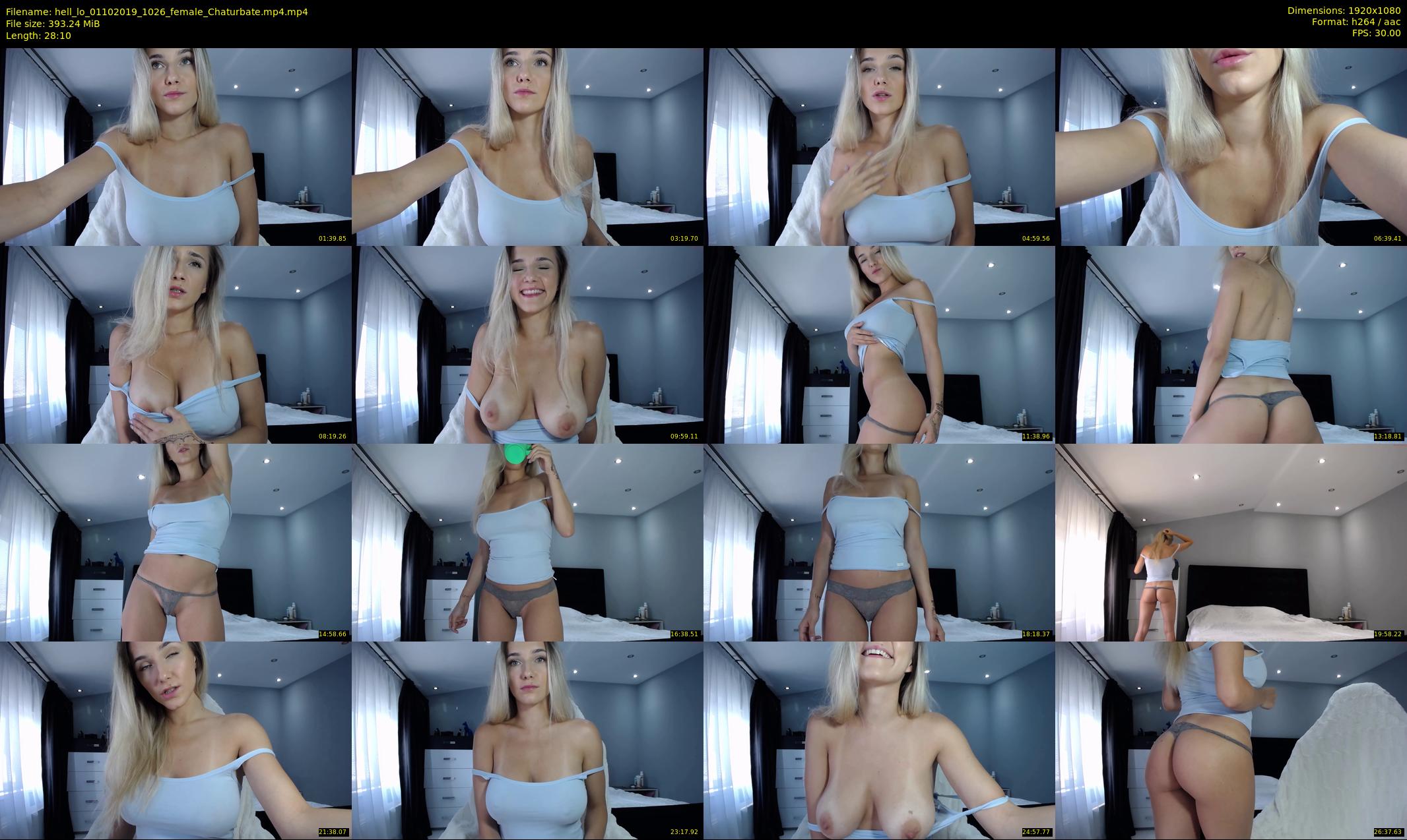 hell_lo — 29 minute Chaturbate female cam show recording, 1080p, Oct 1, 2019
