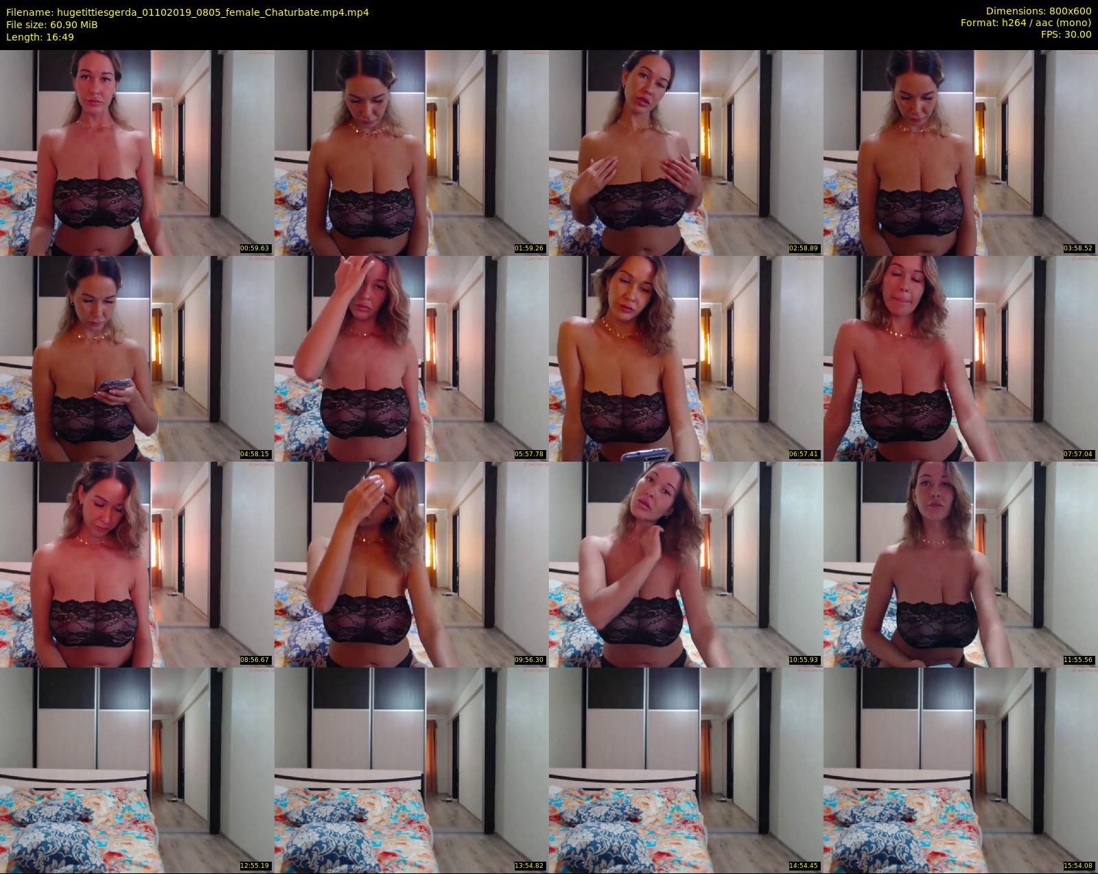 hugetittiesgerda — 17 minute Chaturbate female cam show recording, 480p, Oct 1, 2019