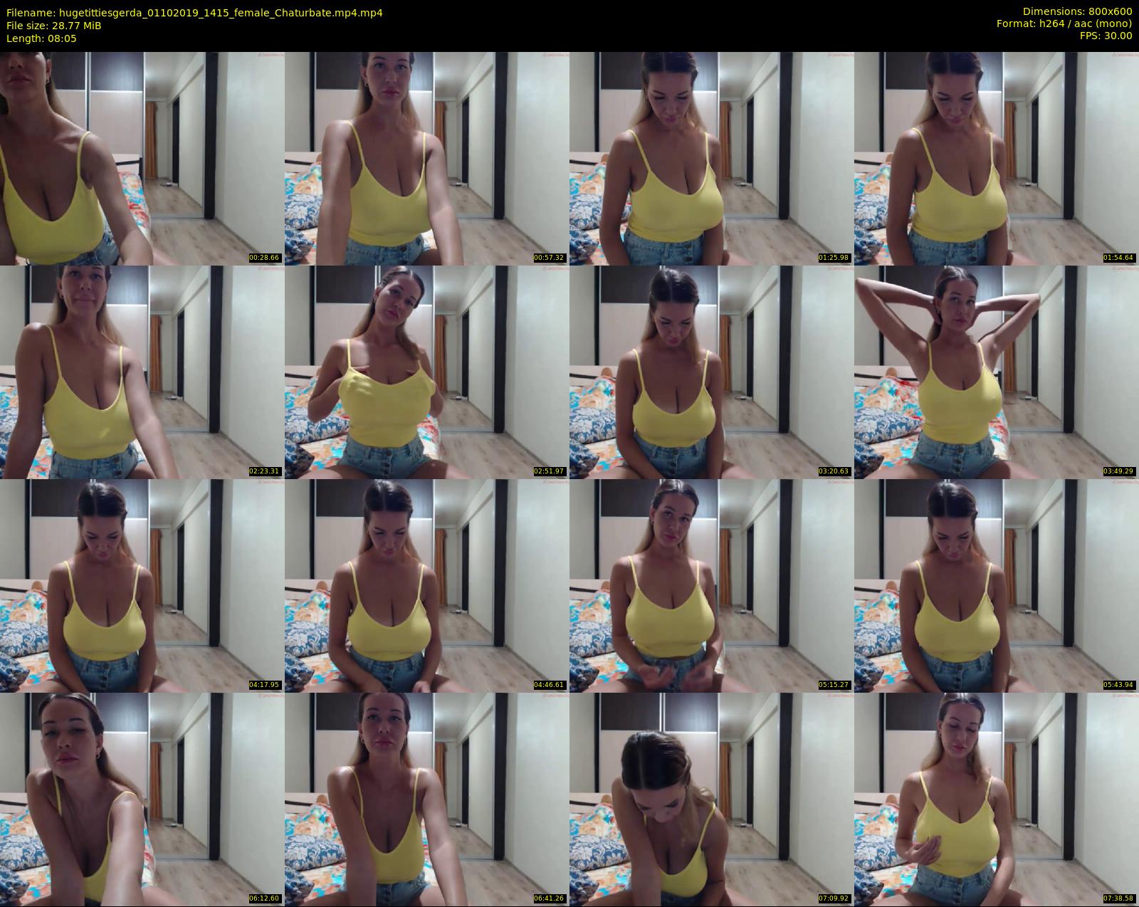 hugetittiesgerda — 9 minute Chaturbate female cam show recording, 480p, Oct 1, 2019