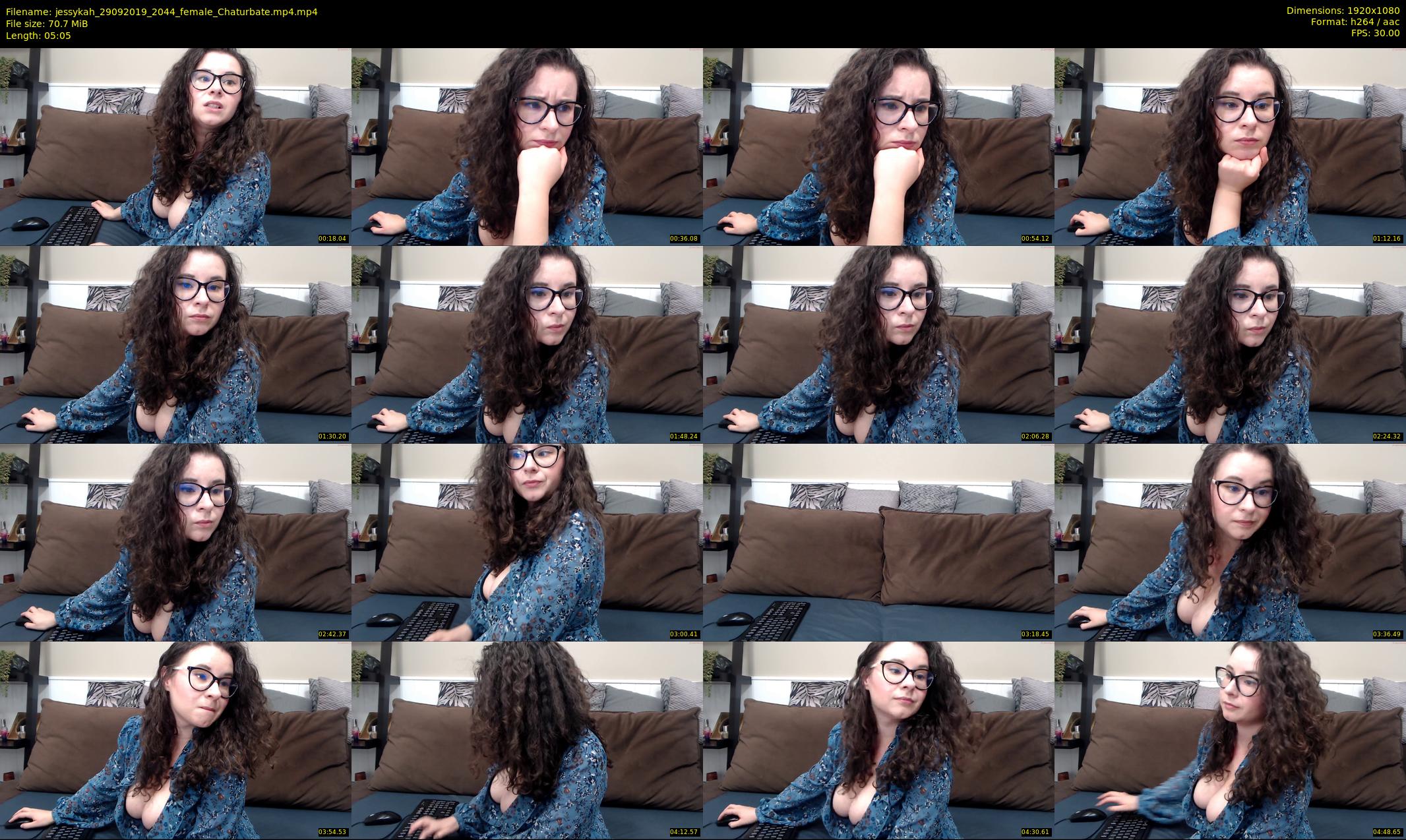 jessykah — 6 minute Chaturbate female cam show recording, 1080p, Sep 29, 2019