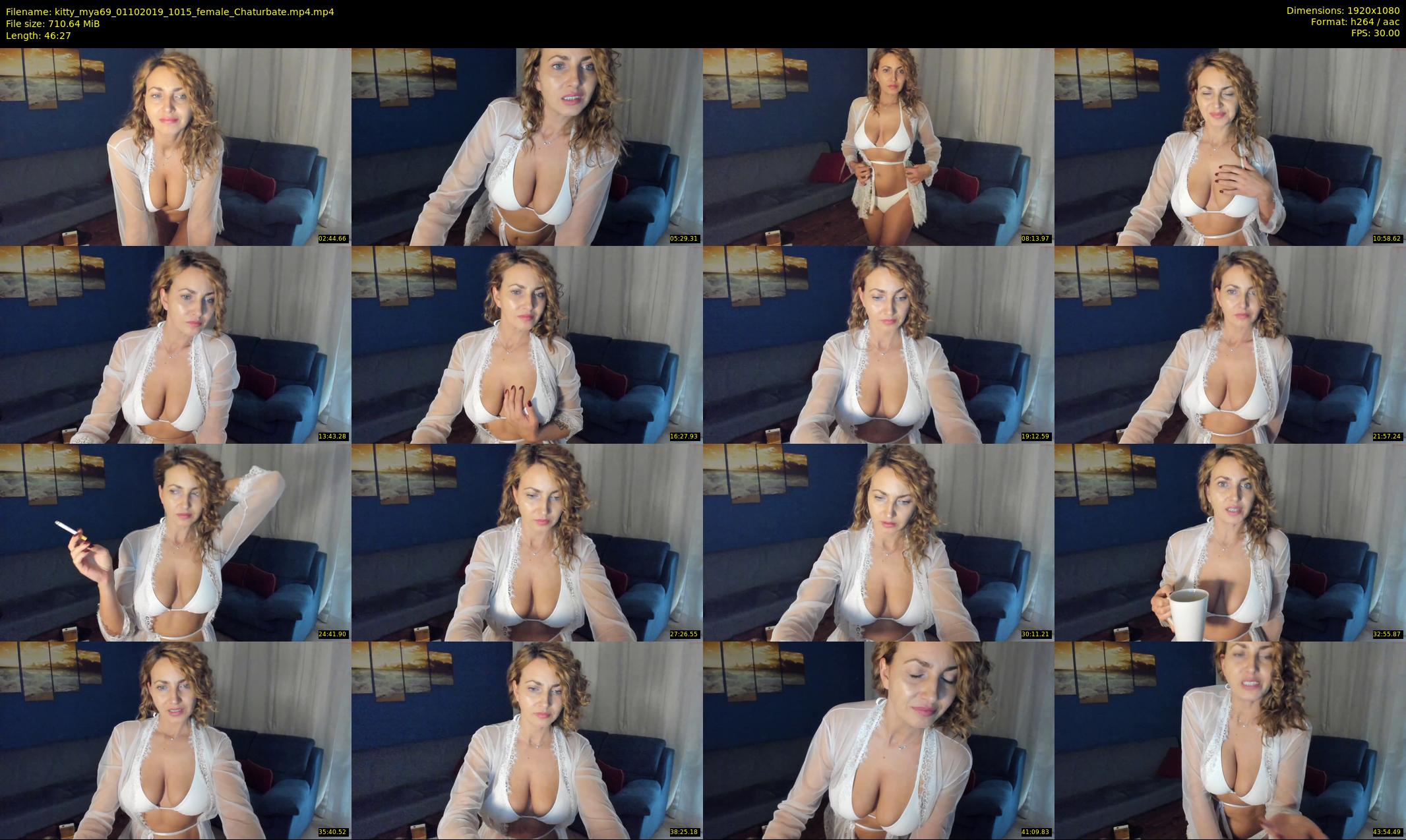 kitty_mya69 — 47 minute Chaturbate female cam show recording, 1080p, Oct 1, 2019