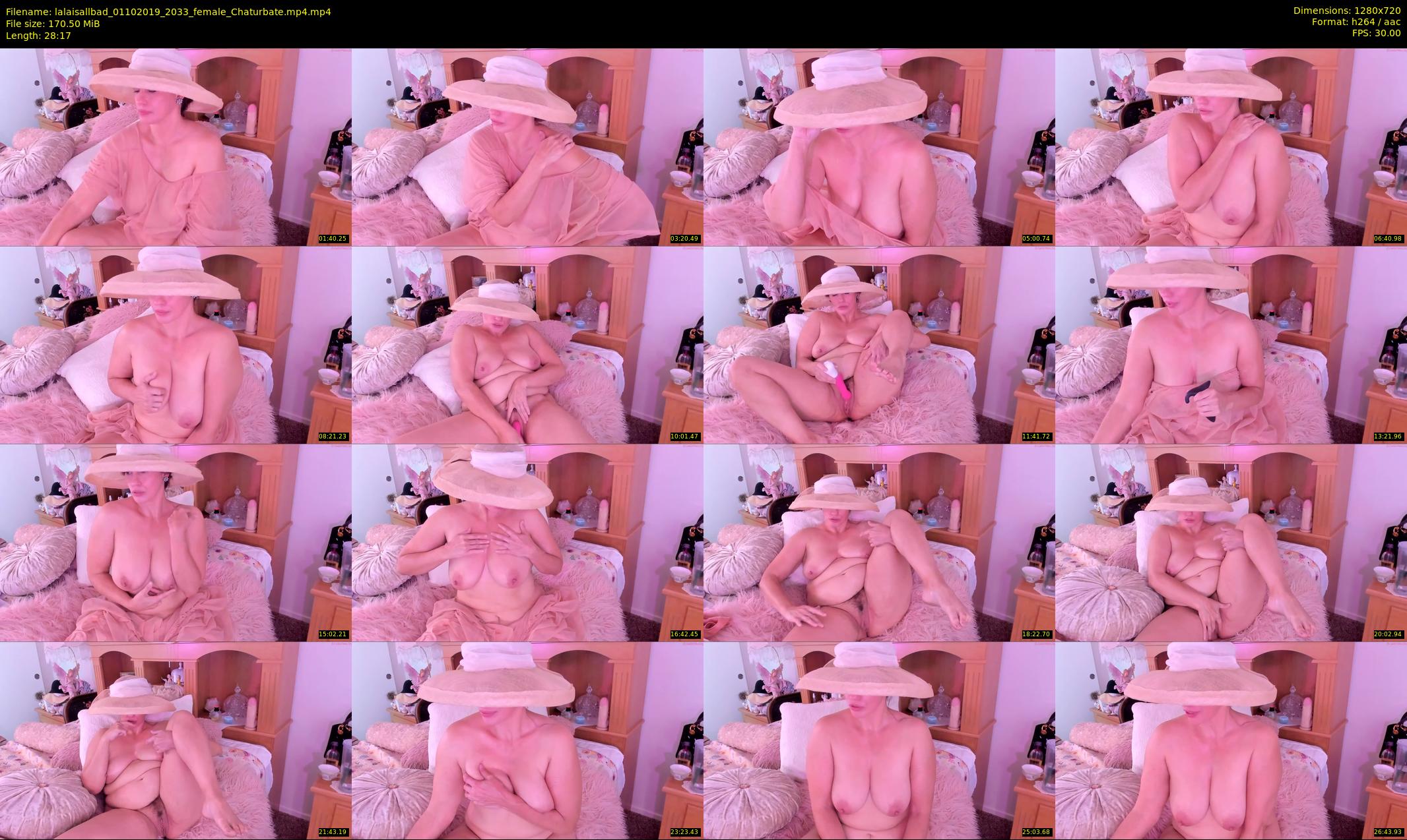 lalaisallbad — 29 minute Chaturbate female cam show recording, 720p, Oct 1, 2019