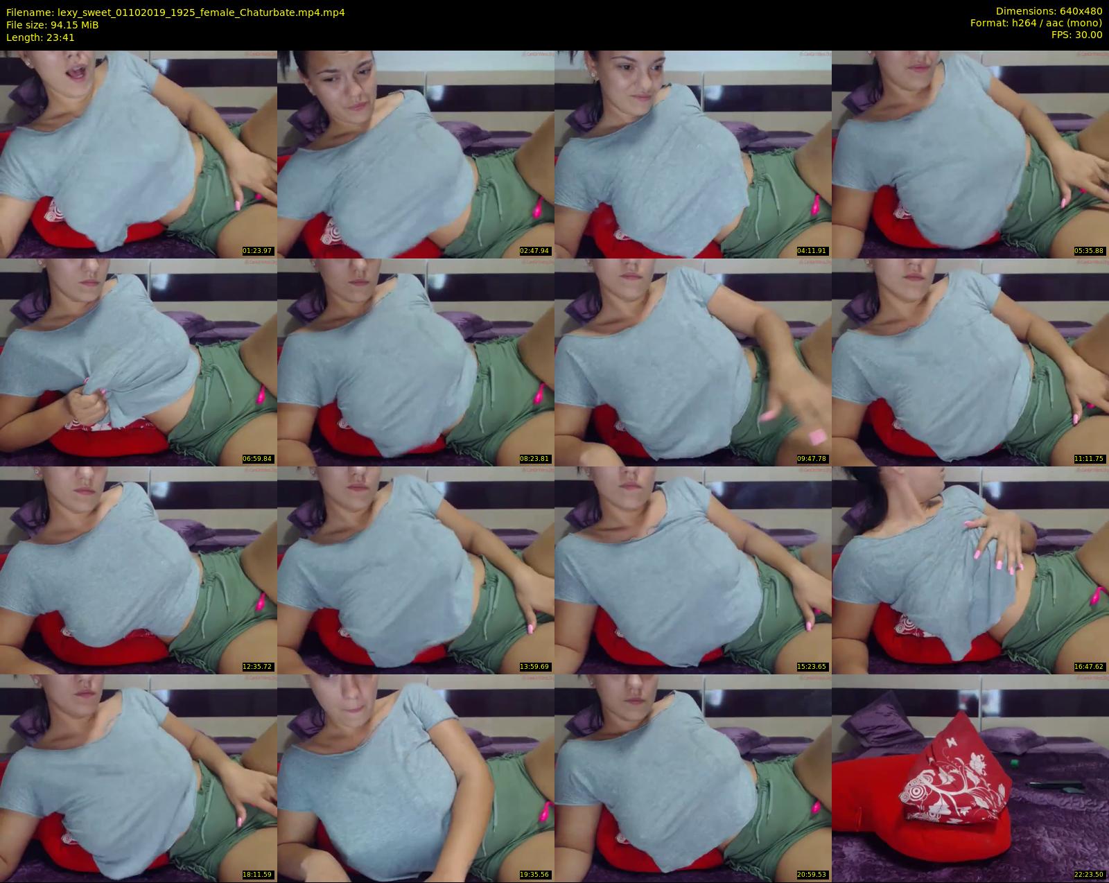 lexy_sweet — 24 minute Chaturbate female cam show recording, 480p, Oct 1, 2019