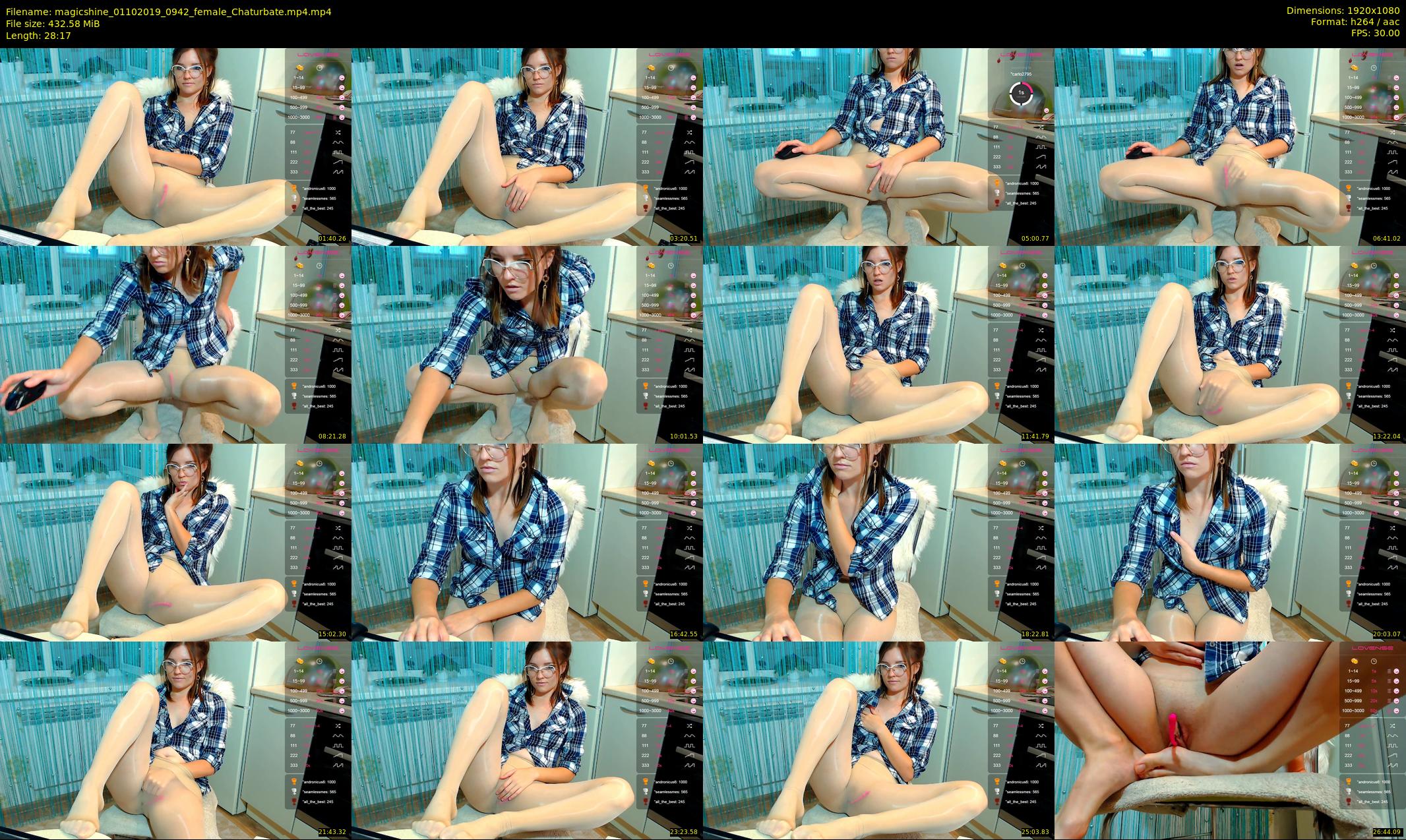 magicshine — 29 minute Chaturbate female cam show recording, 1080p, Oct 1, 2019