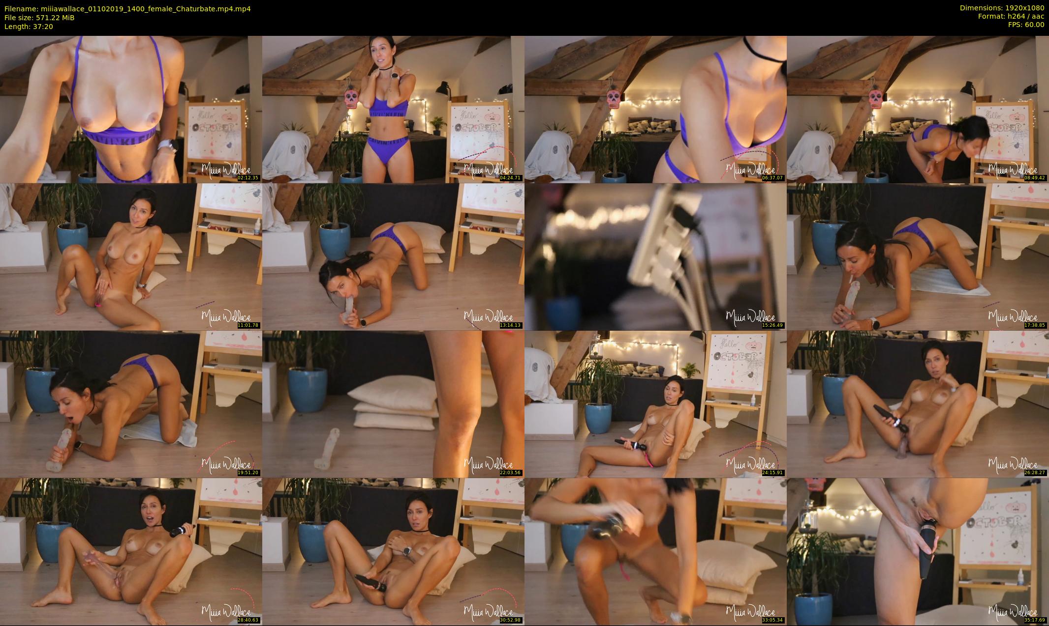 miiiawallace — 38 minute Chaturbate female cam show recording, 1080p, Oct 1, 2019