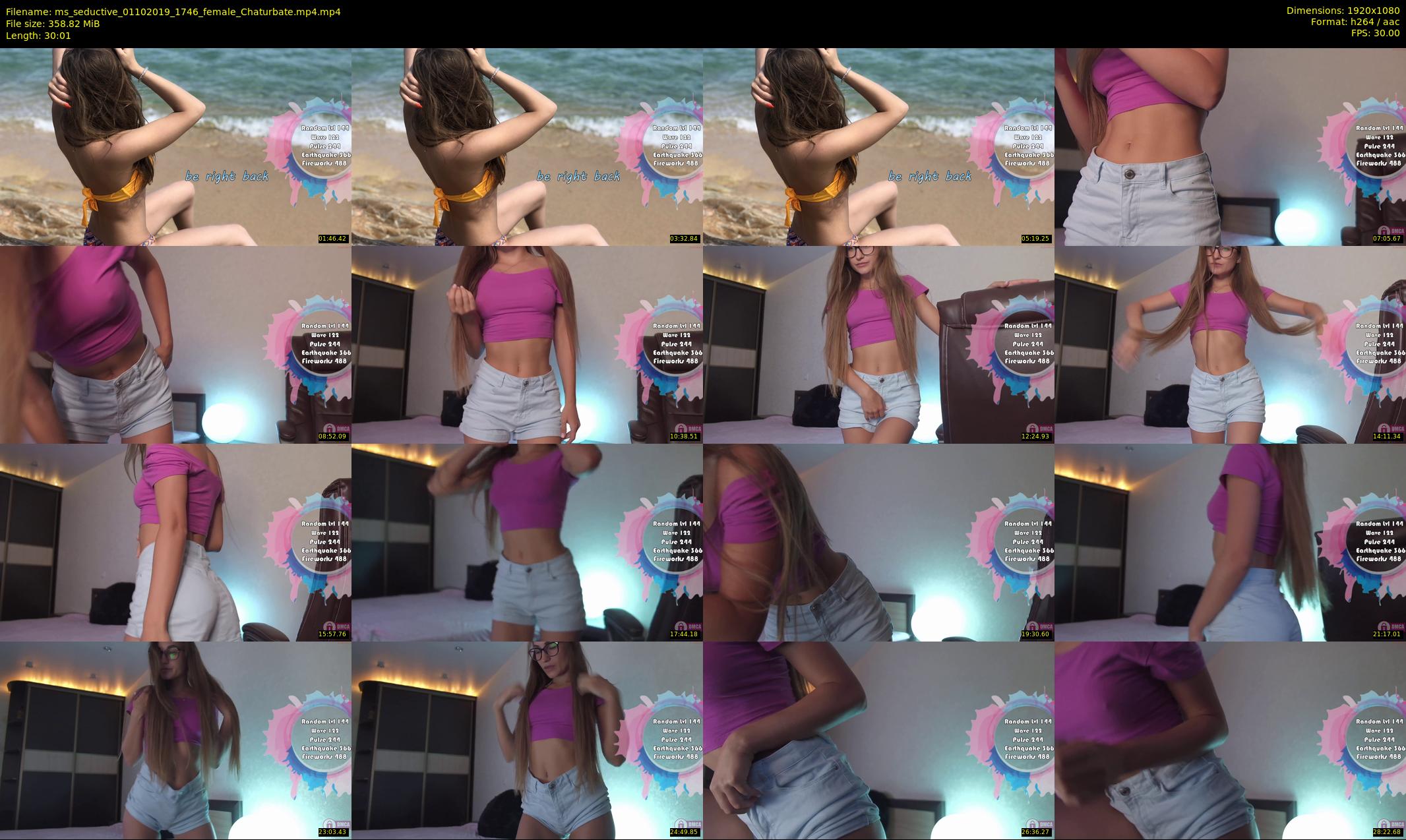 ms_seductive — 31 minute Chaturbate female cam show recording, 1080p, Oct 1, 2019