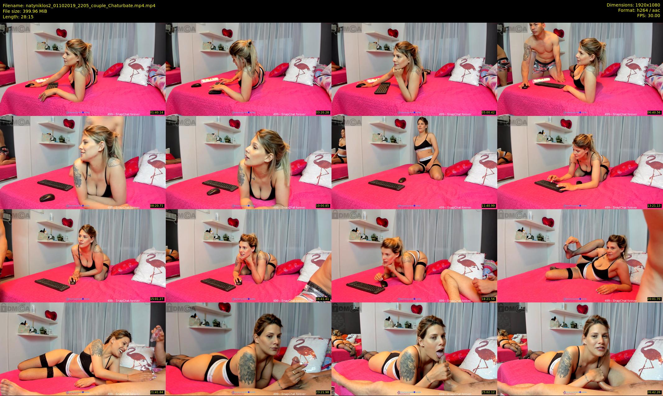 natyniklos2 — 29 minute Chaturbate couple cam show recording, 1080p, Oct 1, 2019