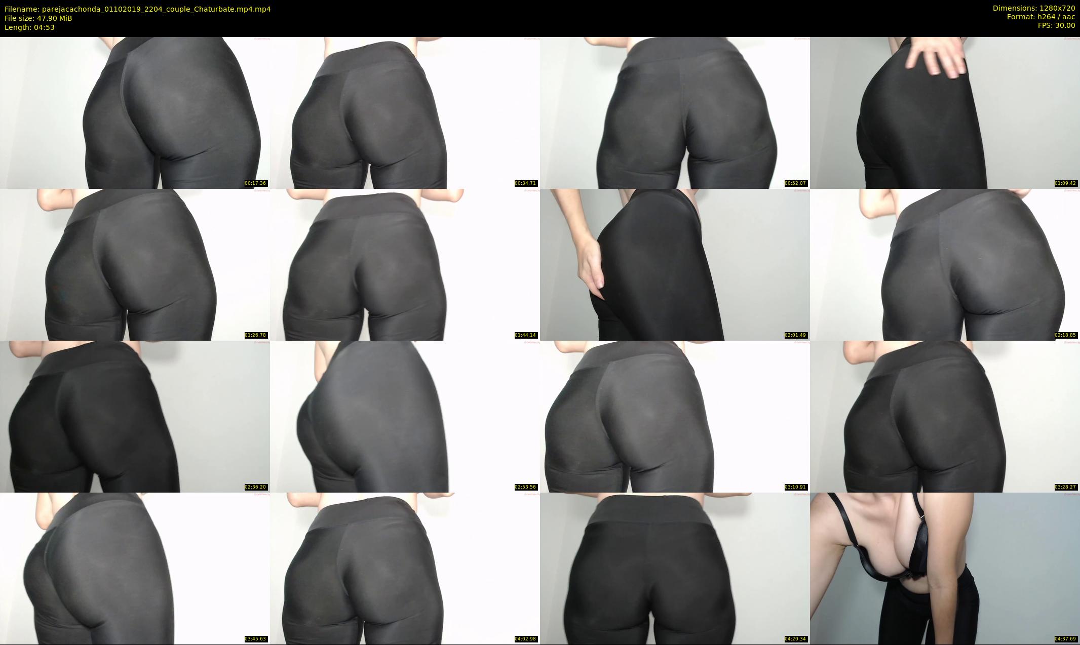 parejacachonda — 5 minute Chaturbate couple cam show recording, 720p, Oct 1, 2019